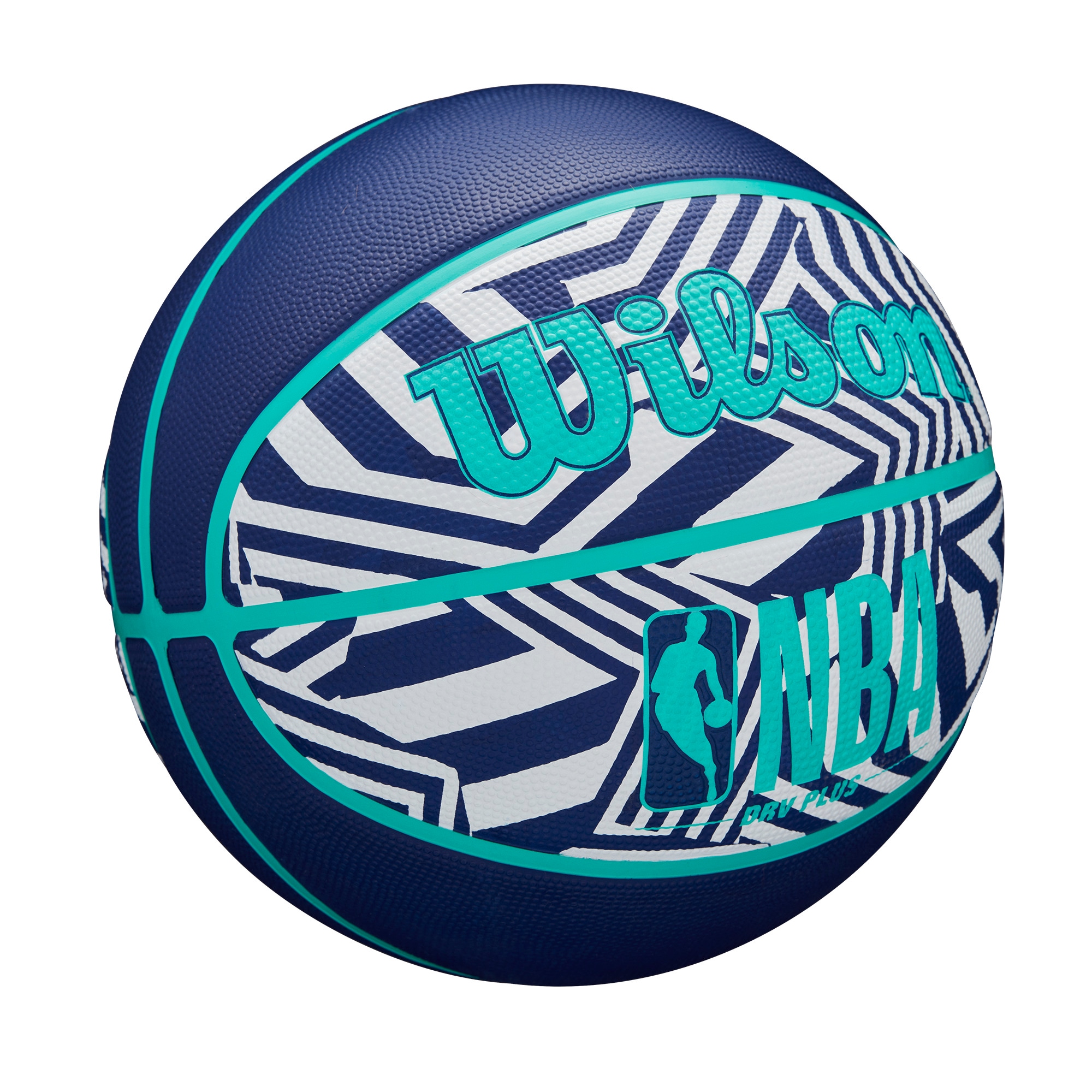 Wilson Basketball »NBA DRV PLUS DAZZLE CAMO MINT« für Erwachsene, aus Gummi, mit griffiger Oberfläche