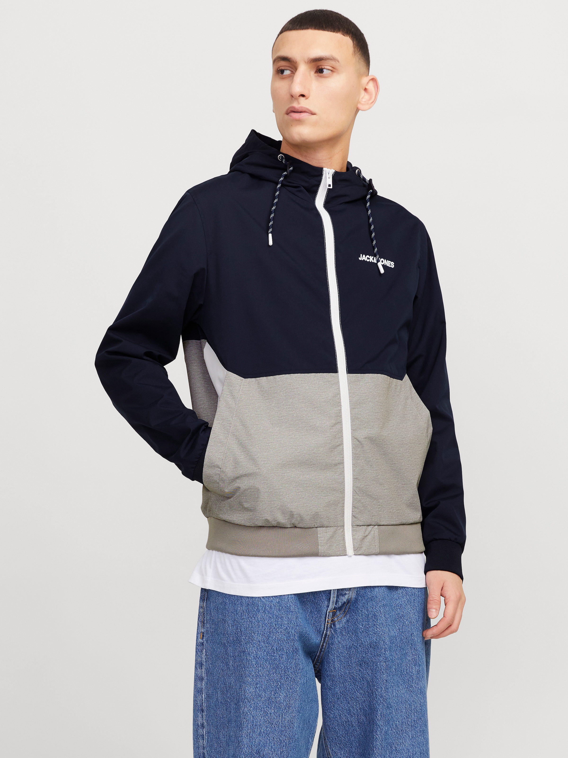 Image of Jack & Jones Blouson "JJERUSH mit Kapuze" mit Kapuze Kunstfaser, regular fit