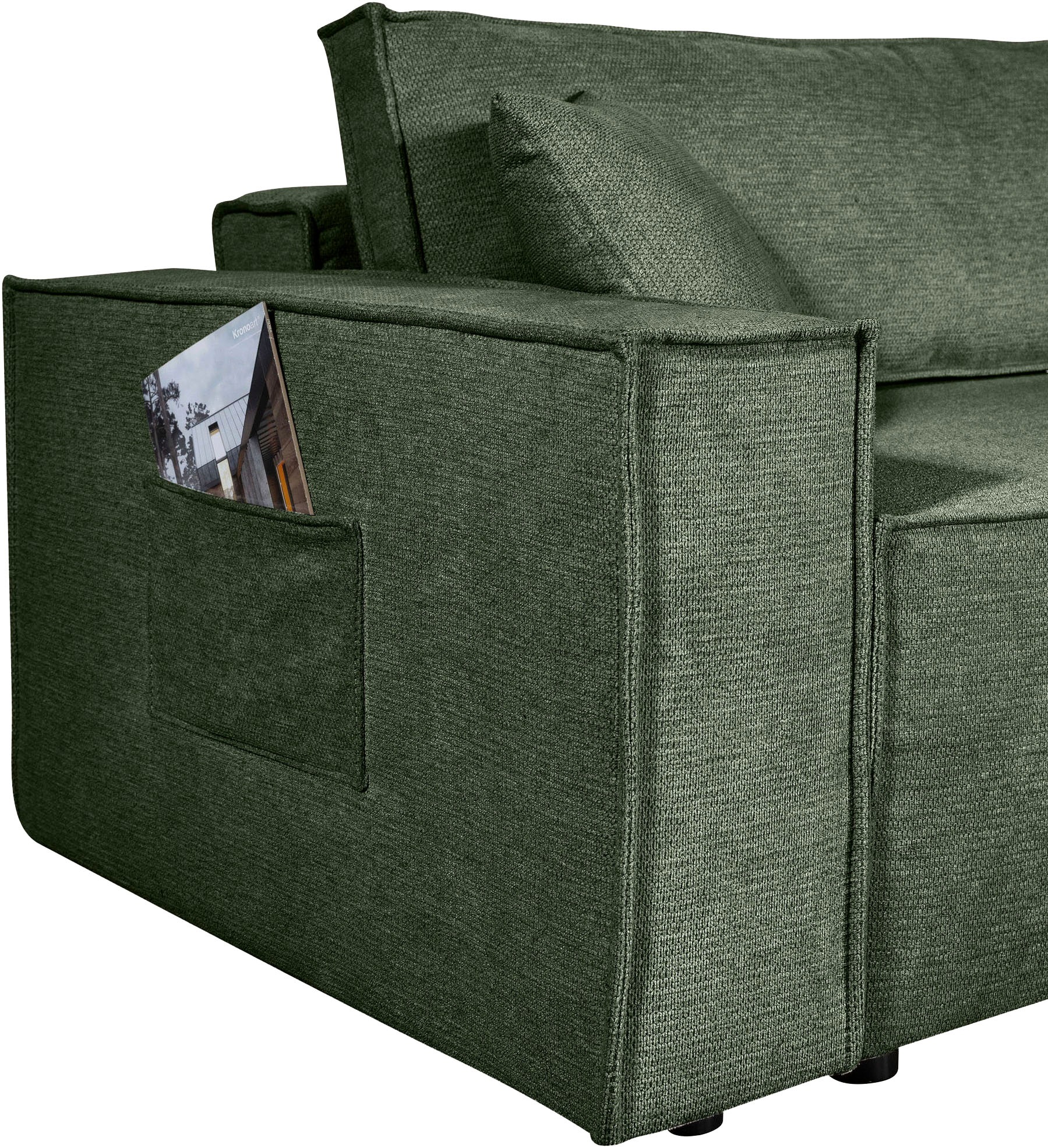 GOODproduct Ecksofa »CASSI L-Form, 241cm - OTTO. Verlässliche Qualität.« Schlaffunktion (133/200), Bettkasten, auch in Cord