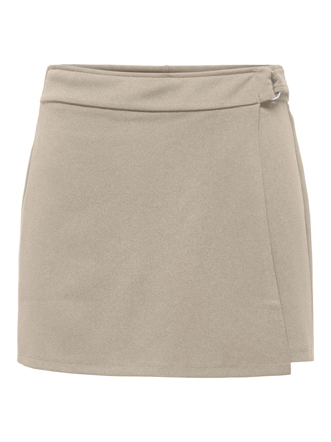 Image of ONLY Hosenrock "ONLSANIA LIFE BUCKLE SKORT JRS" Materialmix