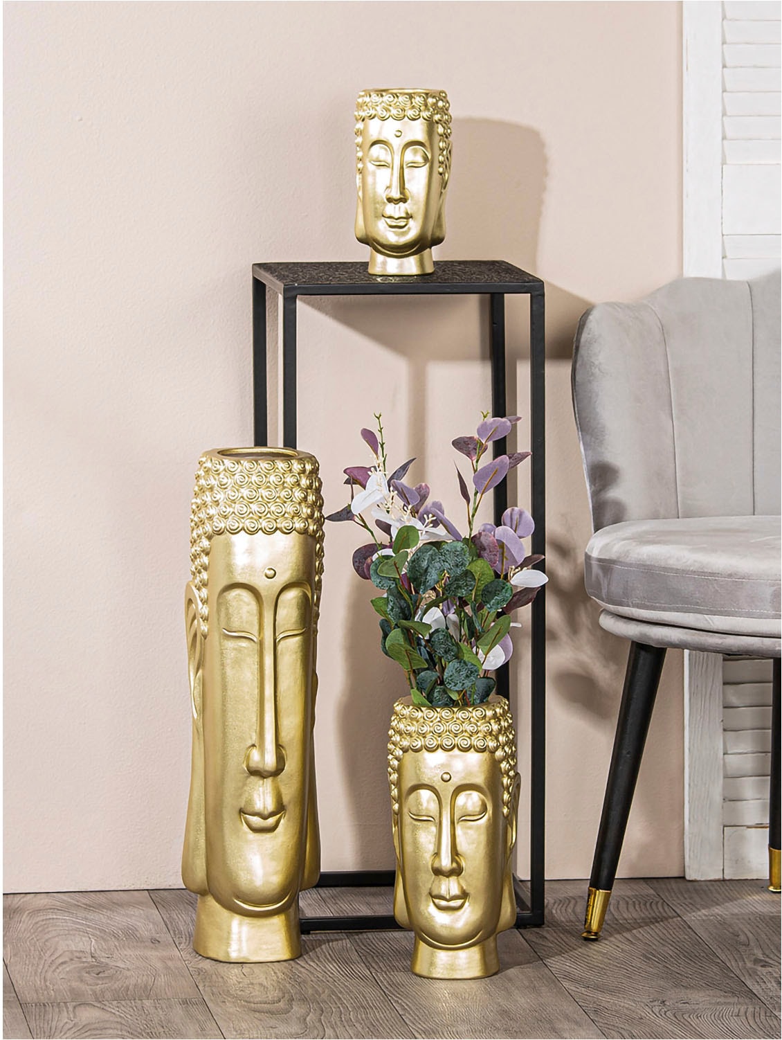 Image of Casablanca by Gilde Bodenvase "Bodenvase "Buddha" H.58cm"