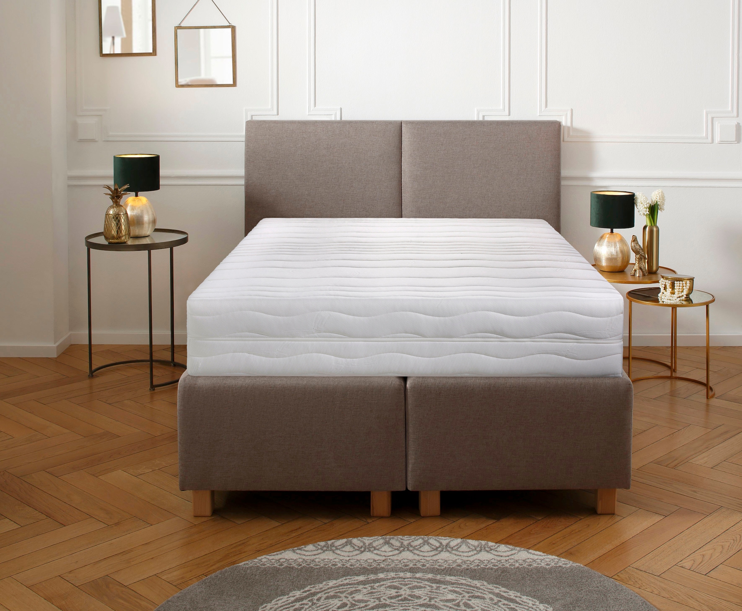 Home affaire Komfortschaummatratze »Wismar, 7 Zonen Matratze 90x200 cm, 100x200 cm & weitere Grössen«, 28 cm hoch, (1 St.), Matratzen H2/H3, ergonomisch, atmungsaktiv