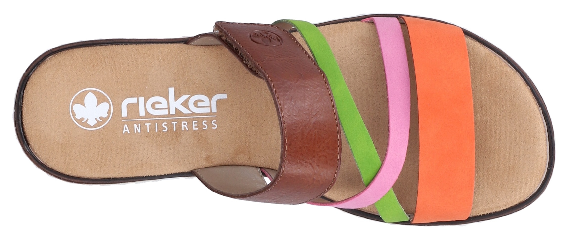 Rieker Pantolette  compensée, chaussure d'été, article anniversaire 150 ans RIEKER
