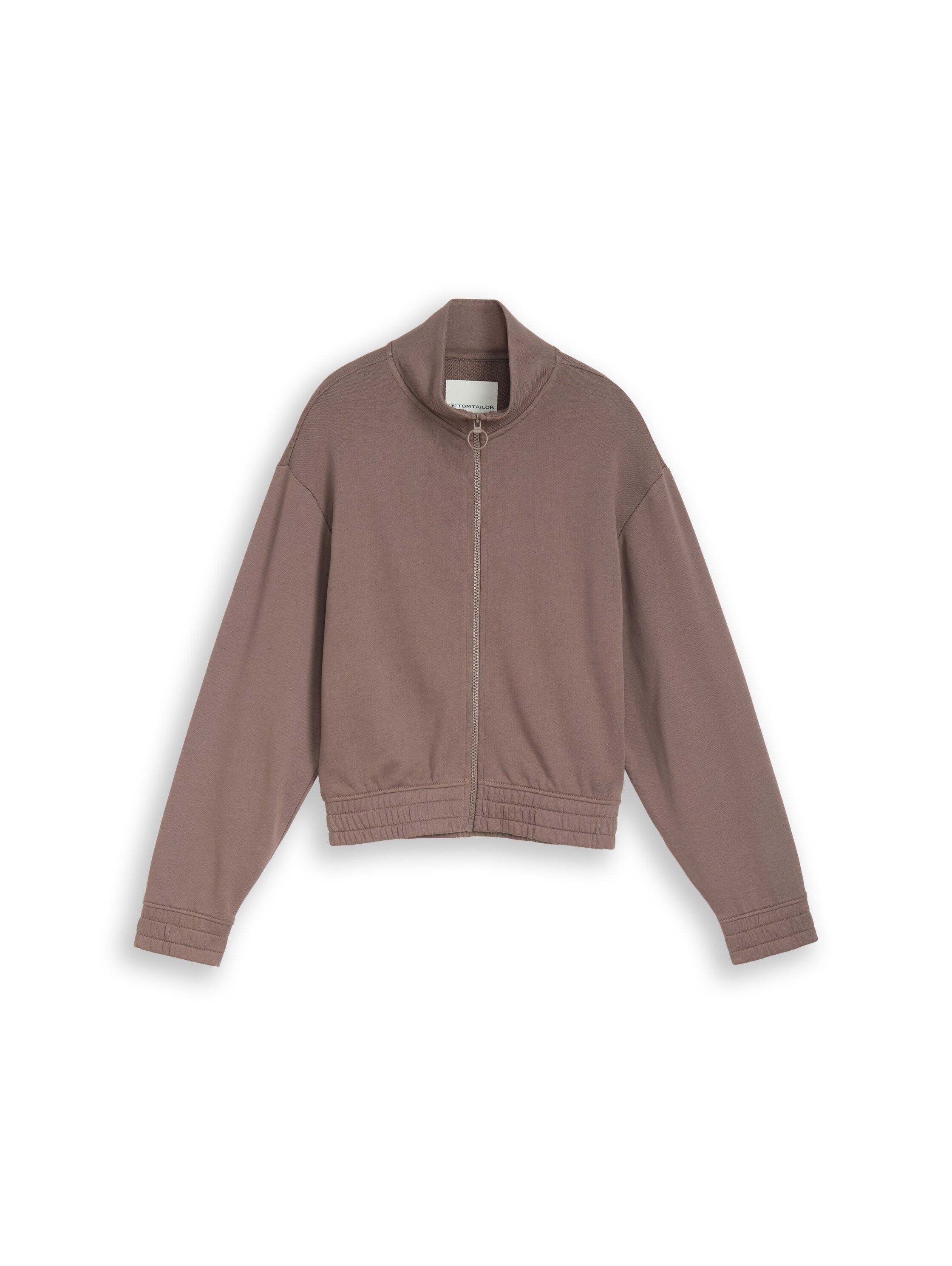Image of TOM TAILOR Sweatjacke mit Stehkragen