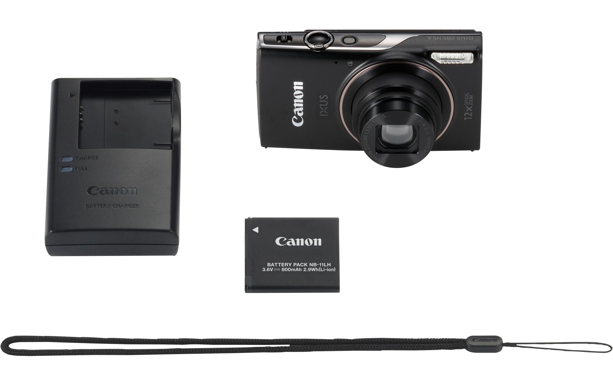 Canon Kompaktkamera »IXUS 285 HS A« , 20,2 , 12 fach fach x opt. Zoom , NFC | WLAN