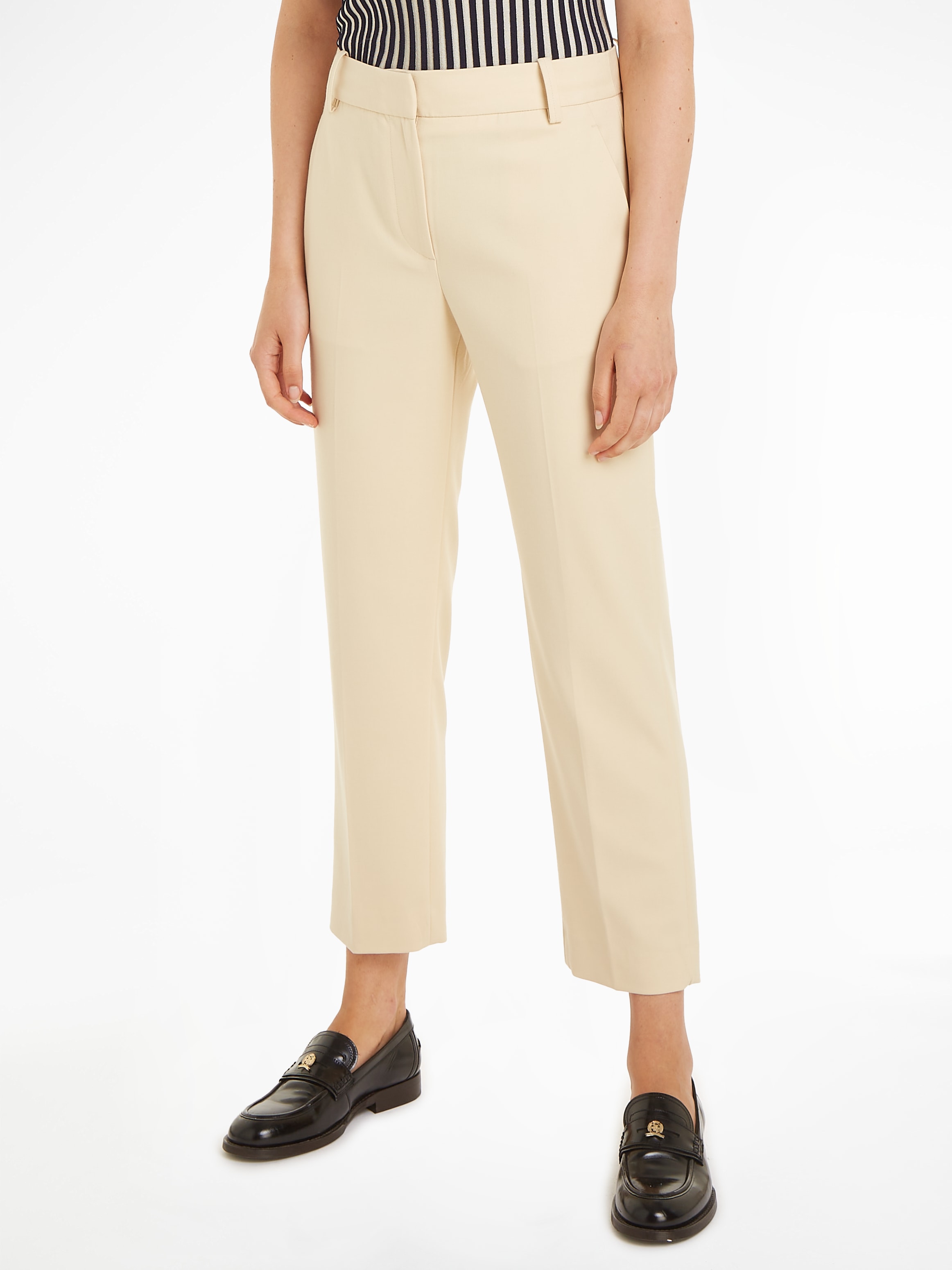 Webhose »MD CORE SLIM STRAIGHT PANT«, mit Bügelfalten