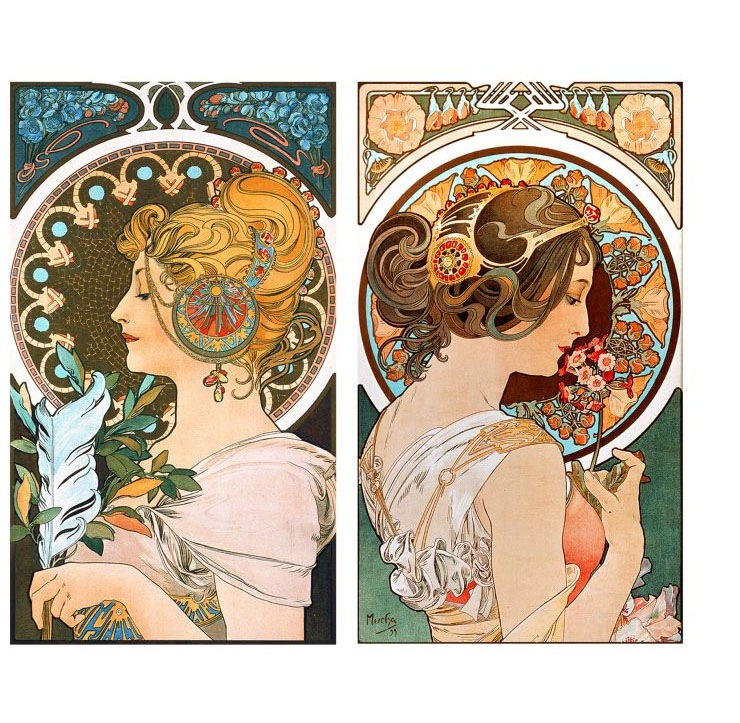 Image of Wall-Art Herd-Abdeckplatte »Küche Herdabdeckplatte Art Deco«, (Set, 2 tlg.) bei Ackermann Versand Schweiz