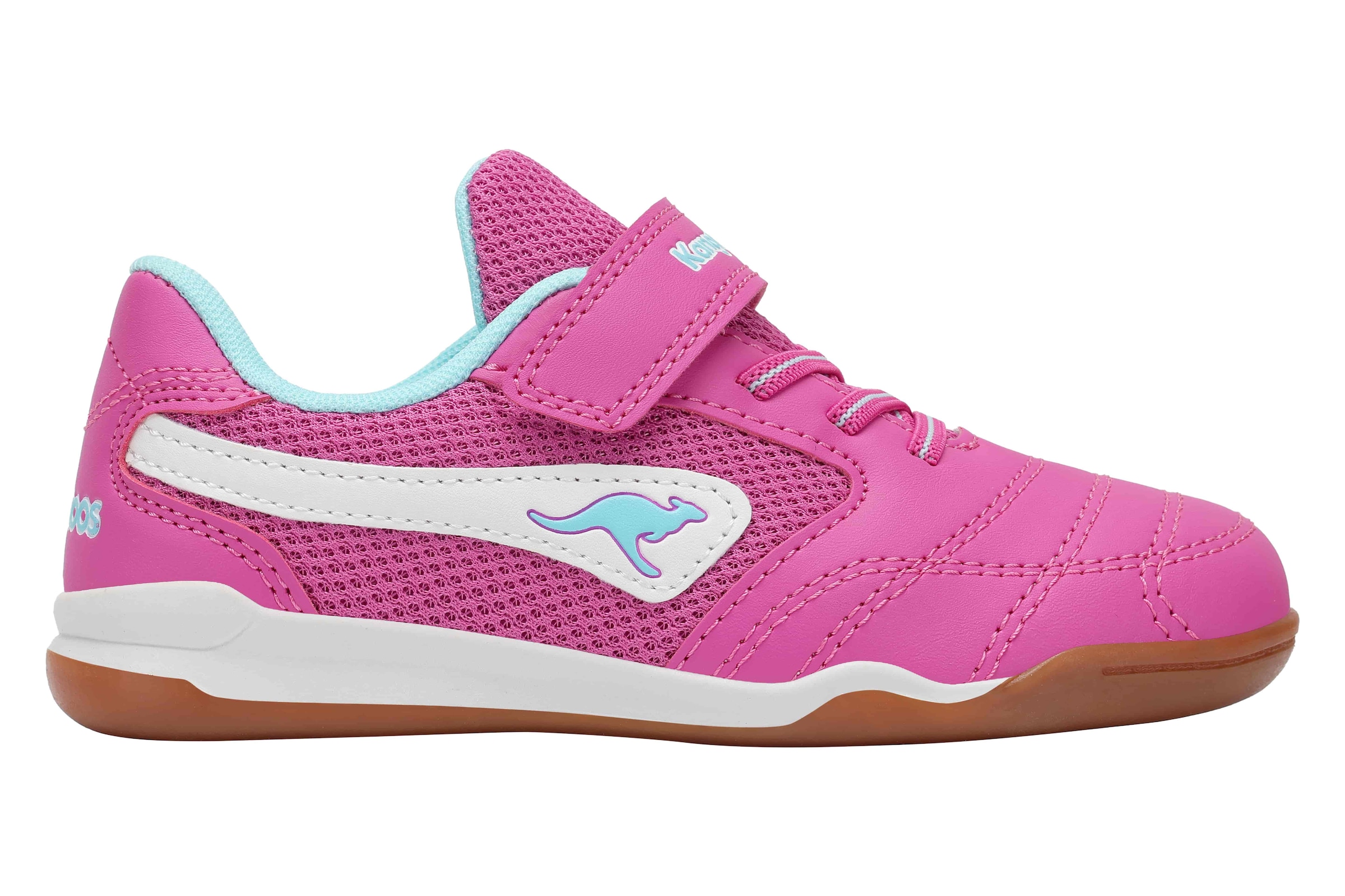 KangaROOS Chaussure d'intérieur »K-BRACEYARD EV«  chaussure d’intérieur pour enfants et adolescents, avec fermeture velcro