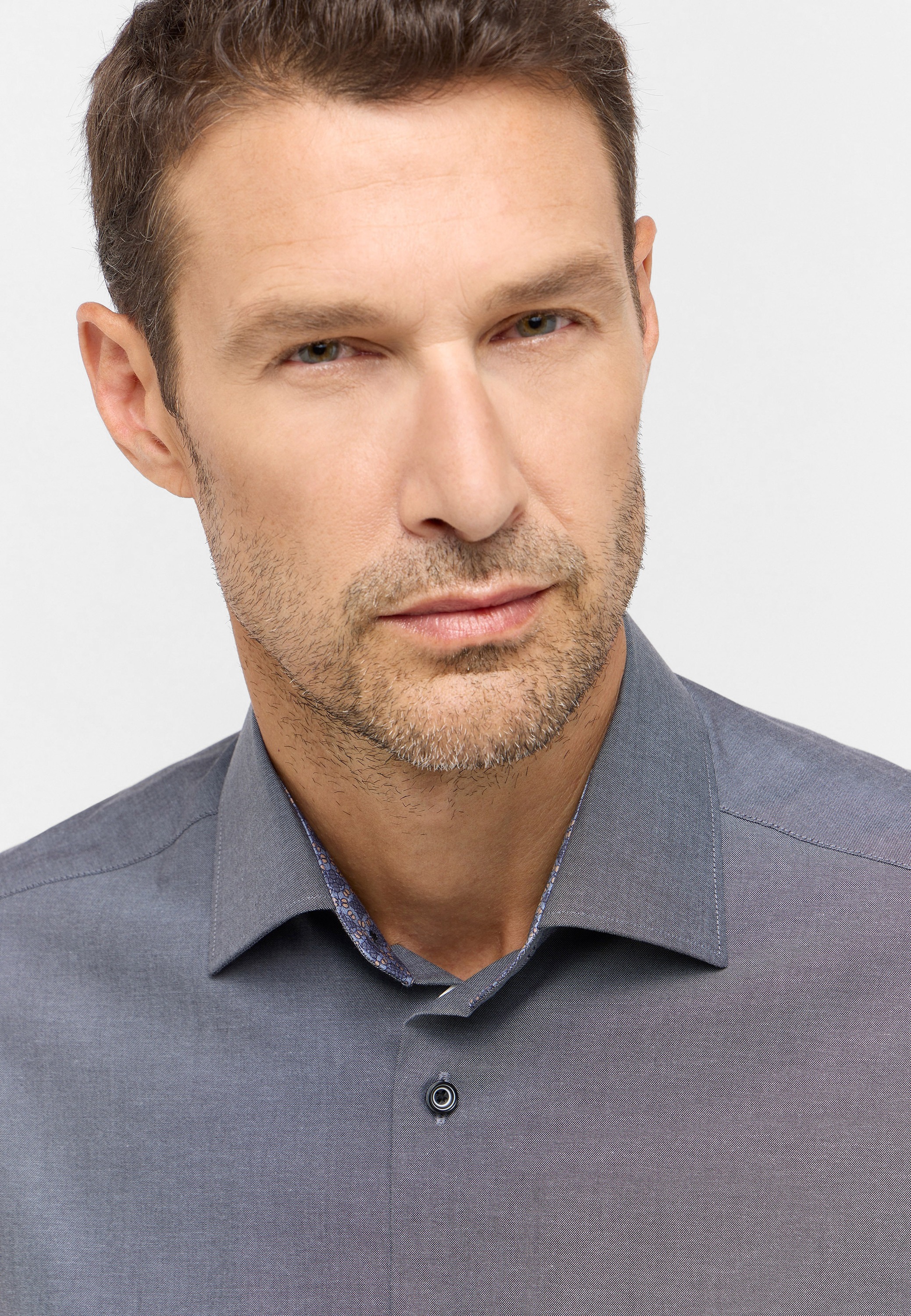 Eterna Langarmhemd »COMFORT FIT« NON IRON (bügelfrei)