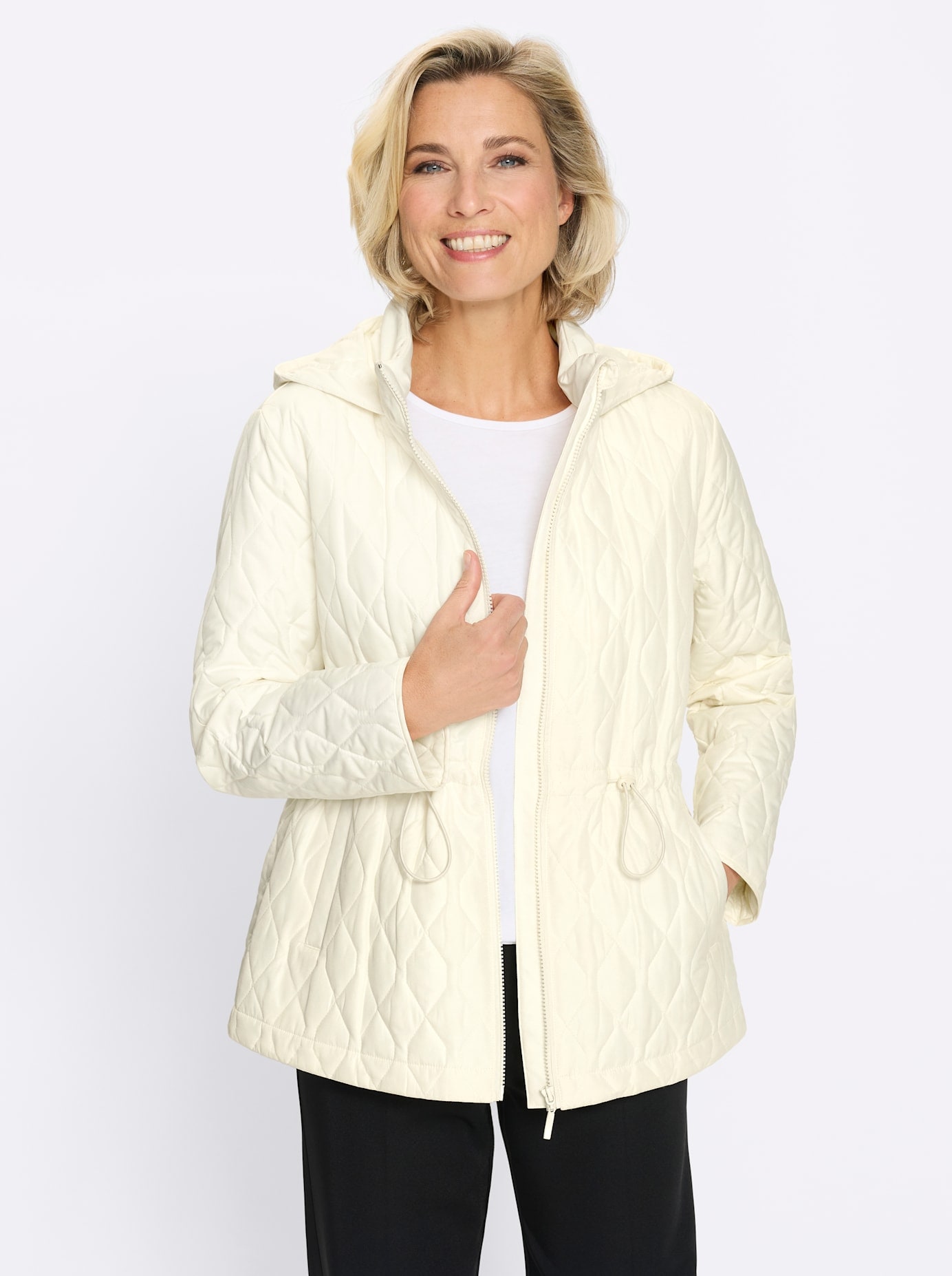 Classic Basics Veste matelassée mit Kapuze
