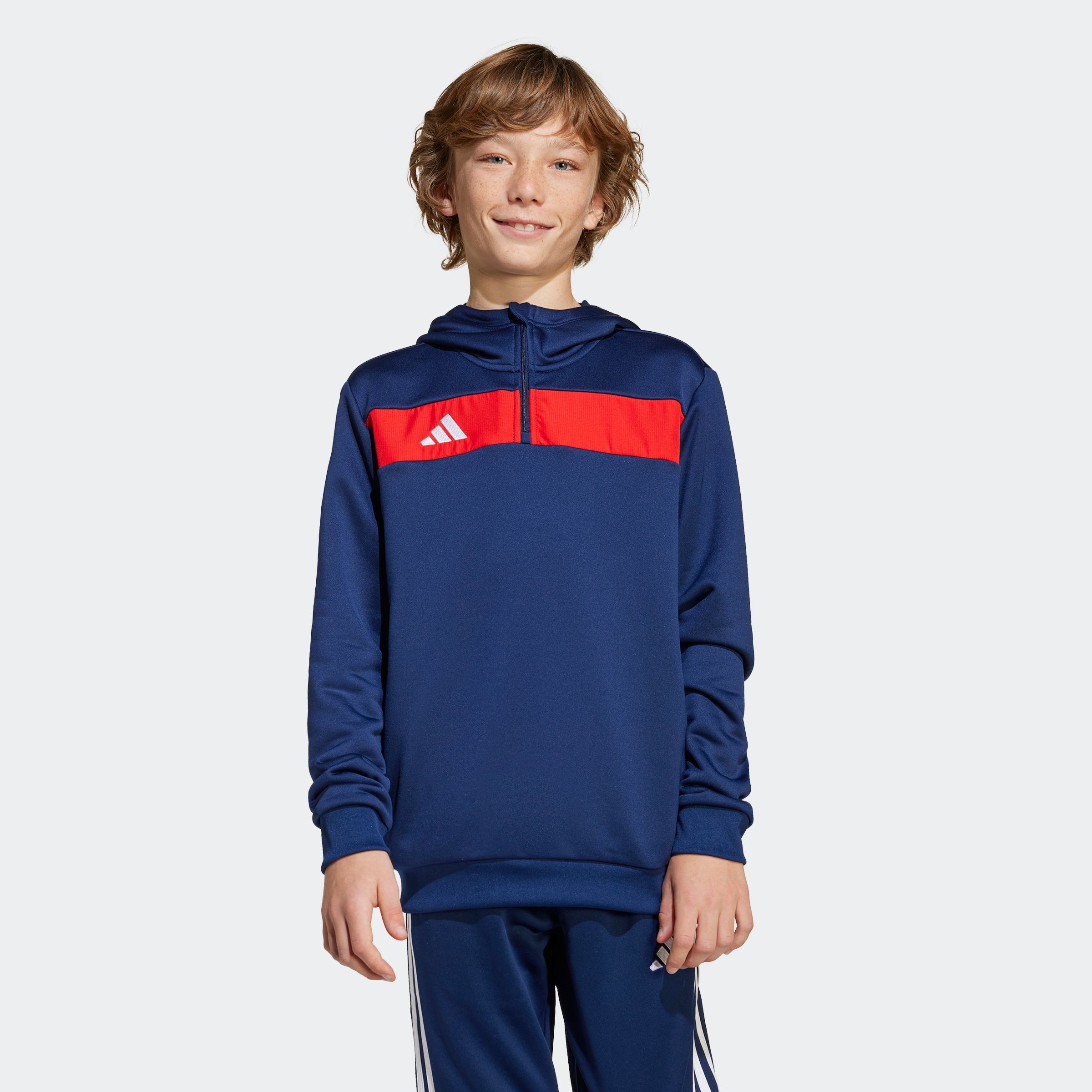 Image of adidas Performance Kapuzensweatshirt "TIRO 25 ESSENTIALS KIDS SWEAT HOODIE"