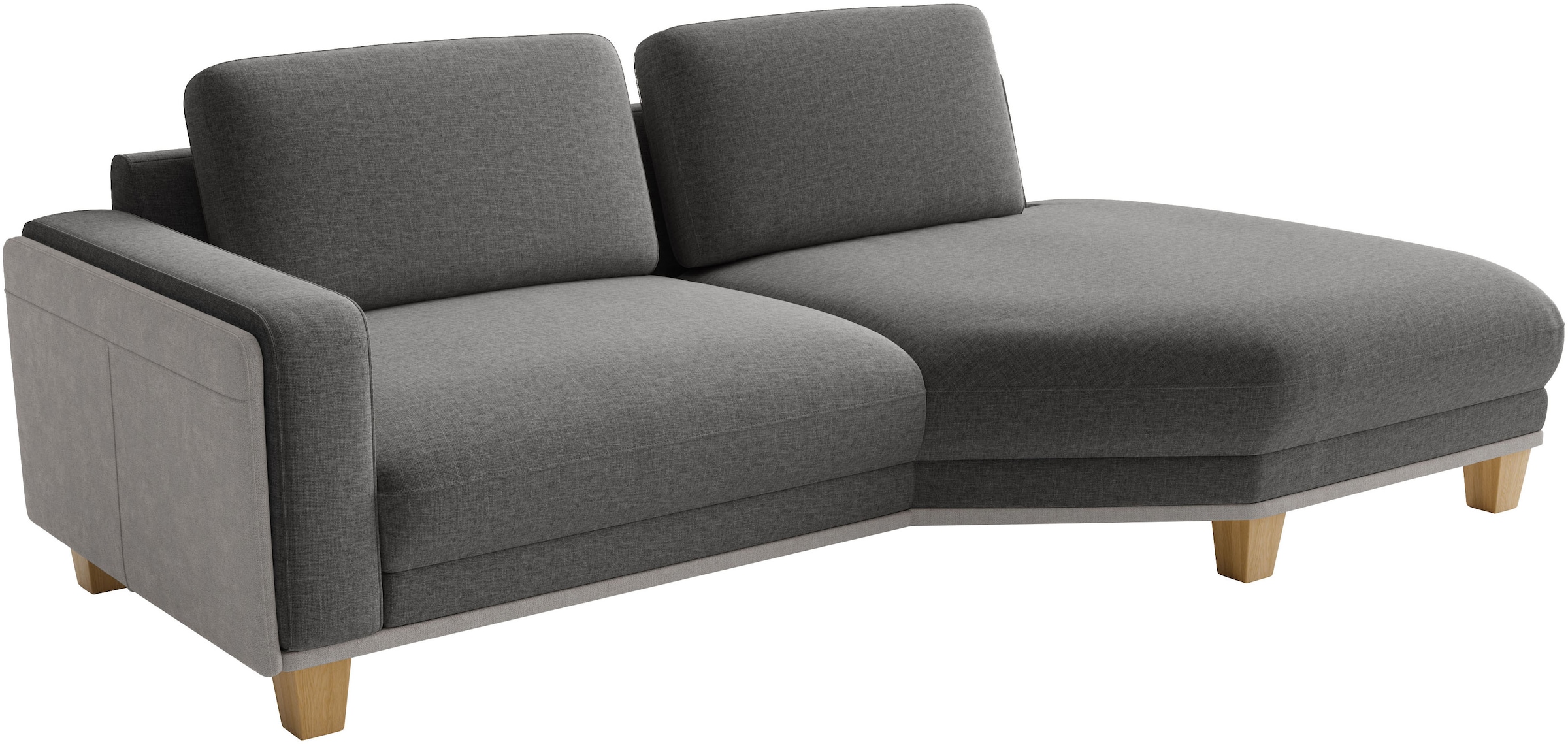 sit&more Ecksofa »Concept« Modernes Sofa in drei Fussfarben zur Auswahl