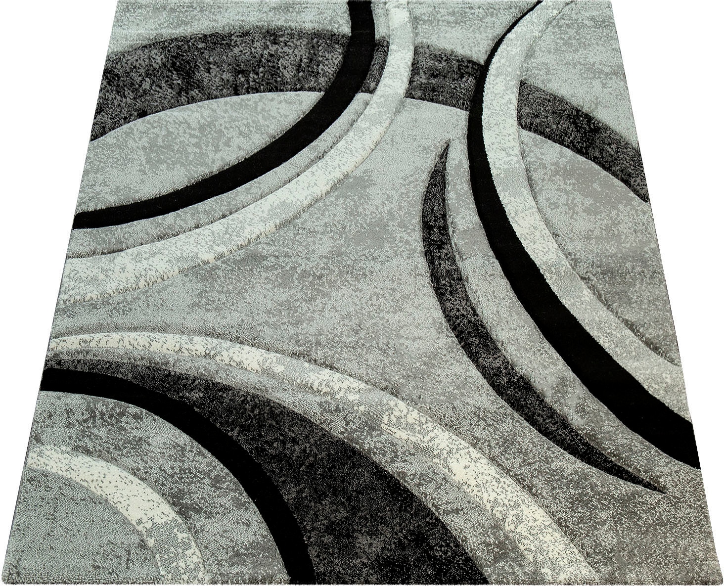 Paco Home Teppich »Brillance 758«, rechteckig, Kurzflor, modernes geometrisches Design, auch als Läufer