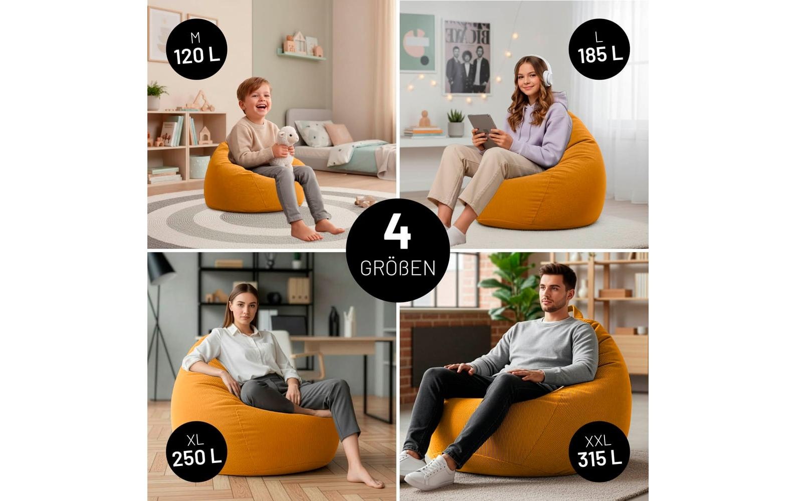 Lumaland Sitzsack »250 l Comfort«