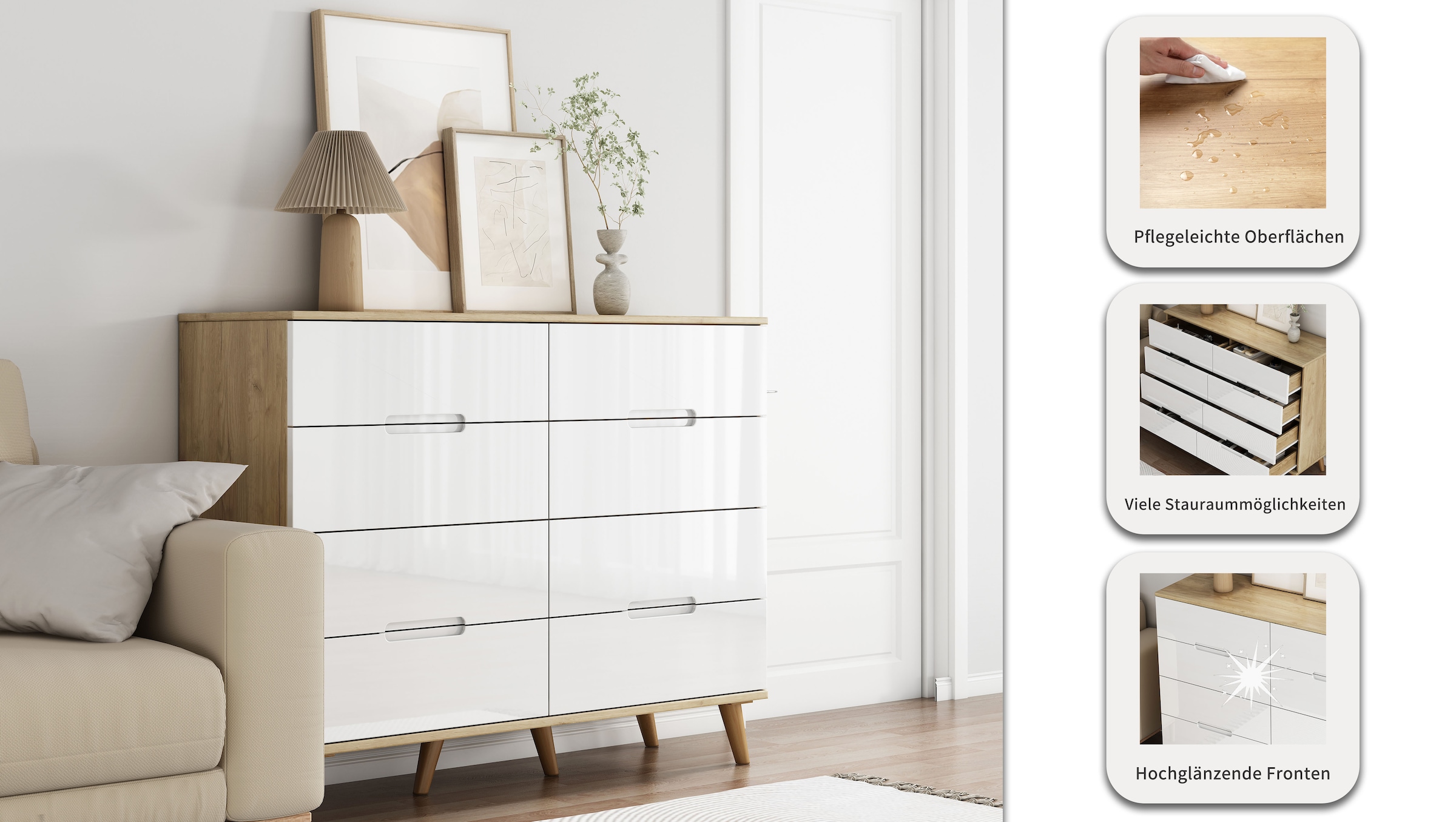 GOODproduct Kommode »Lund«