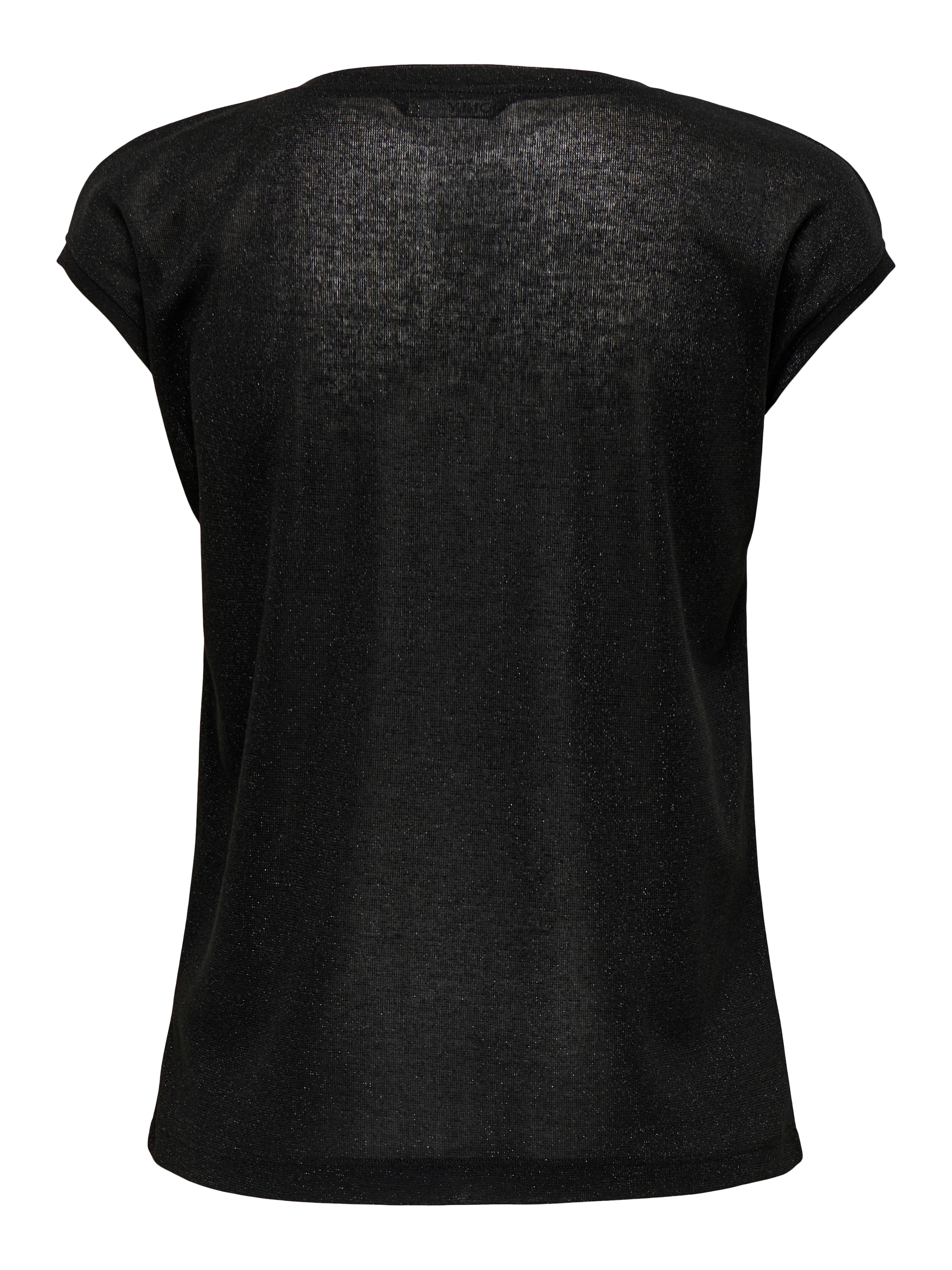 ONLY Kurzarmshirt »ONLSILVERY S/S V NECK LUREX TOP JRS NOOS«