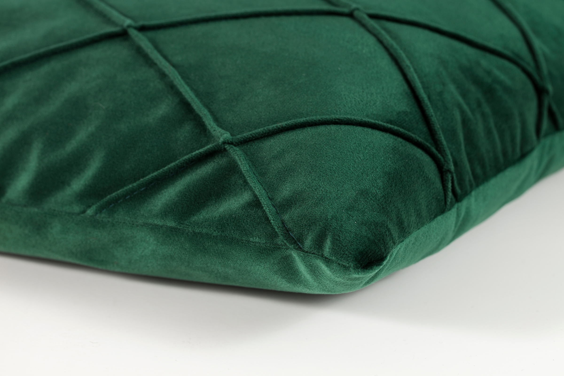 Magma Heimtex Coussin décoratif »NOBLESS« 50x50cm, housse de coussin, matelassage en losanges, look moderne et luxueux