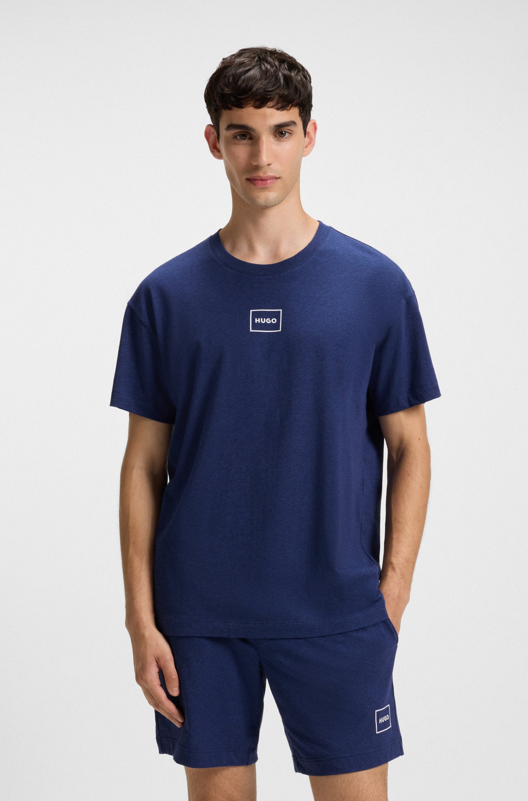 Image of HUGO Underwear T-Shirt "Laze T-Shirt" mit Rundhalsausschnitt