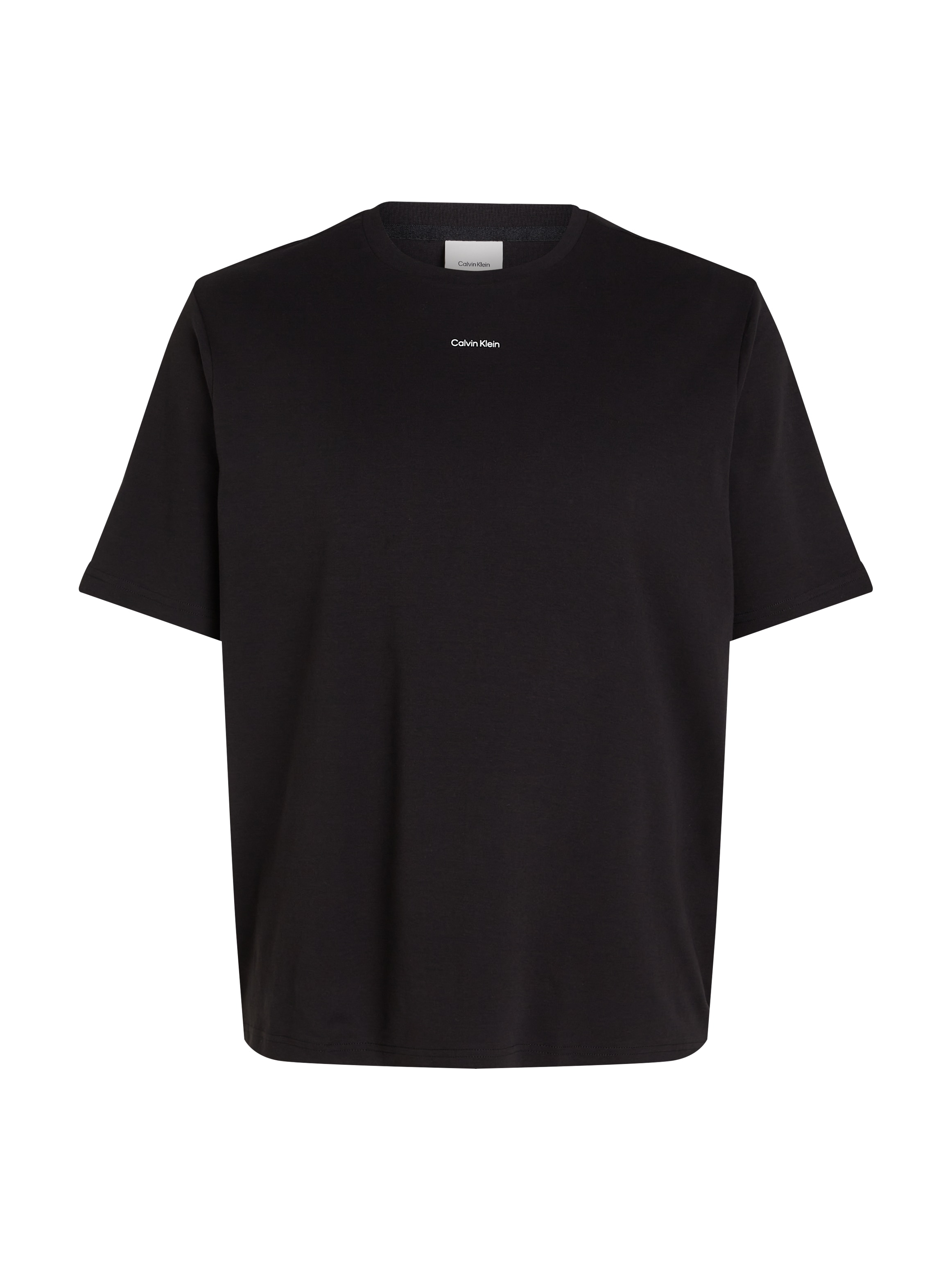 Calvin Klein Big&Tall T-Shirt »BT_NANO LOGO INTERLOCK T-SHIRT«, in Grossen Grössen mit Logoschriftzug