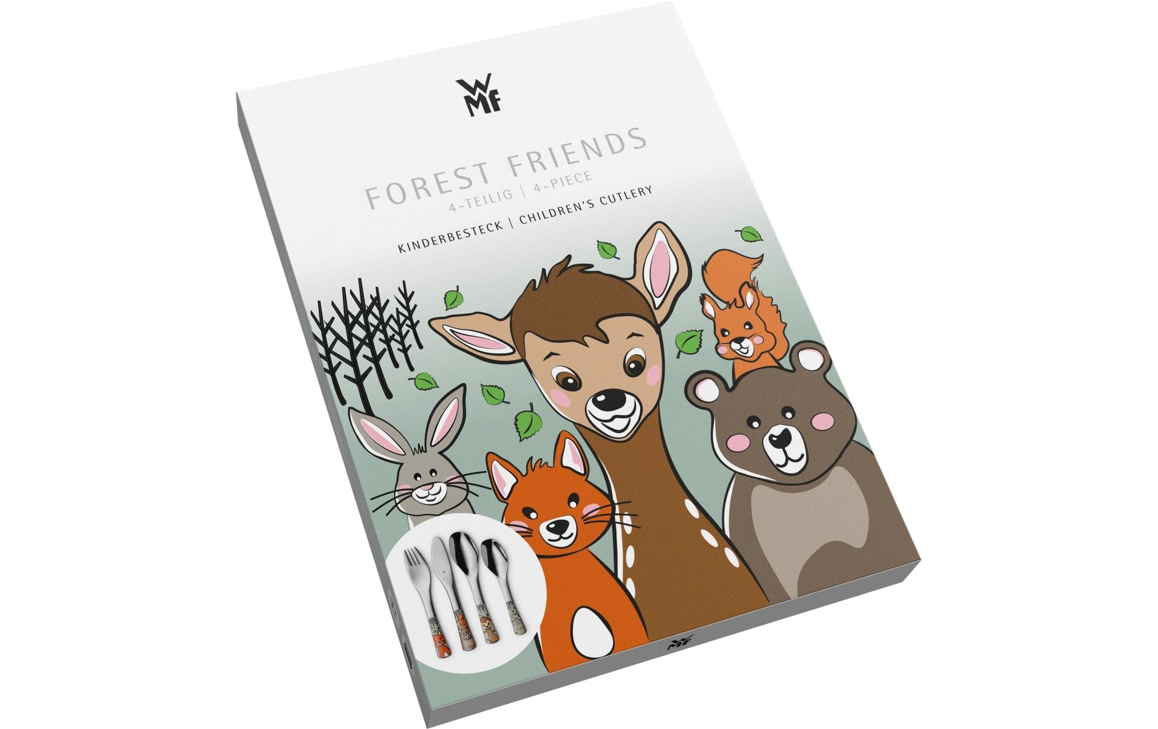 WMF Kinderbesteck »Forest Friends 4-teilig«