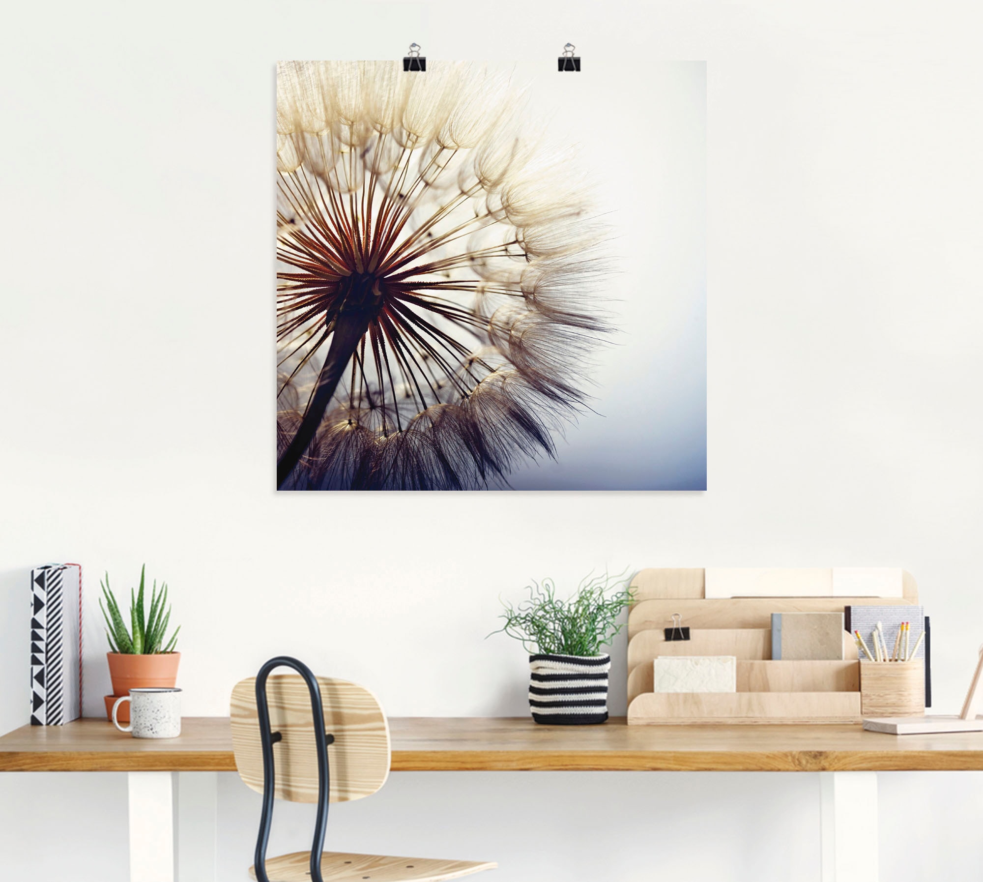 Artland Wandbild »Grosse Pusteblume« Blumen 1 Stk. tlg. als Leinwandbild, Poster in verschied. Grössen