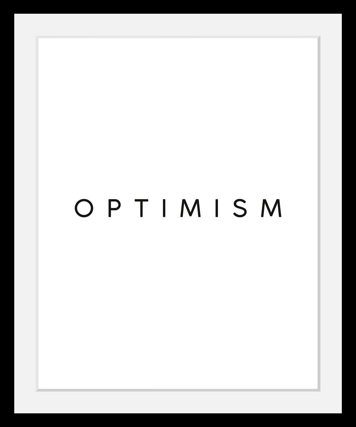 Image of queence Bild »Optimism«, in 3 Grössen, gerahmt bei Ackermann Versand Schweiz