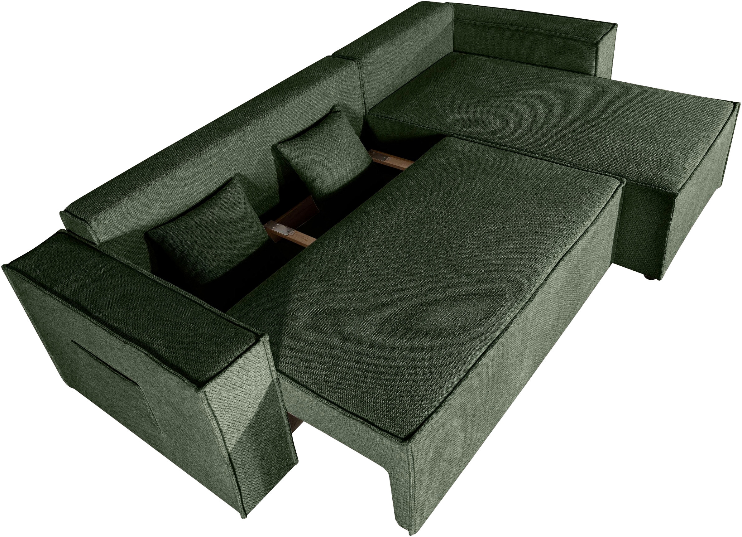 GOODproduct Ecksofa »CASSI L-Form, 241cm - OTTO. Verlässliche Qualität.« Schlaffunktion (133/200), Bettkasten, auch in Cord