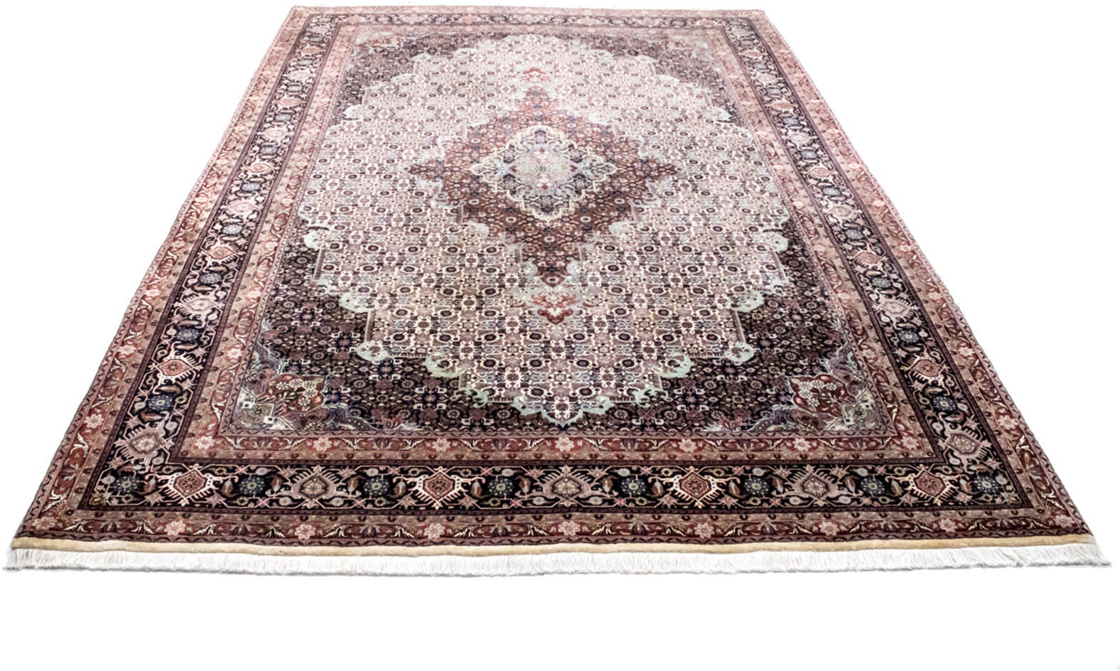 Image of morgenland Teppich »Bidjar Takab Teppich handgeknüpft blau«, rechteckig, 15 mm Höhe, handgeknüpft bei Ackermann Versand Schweiz