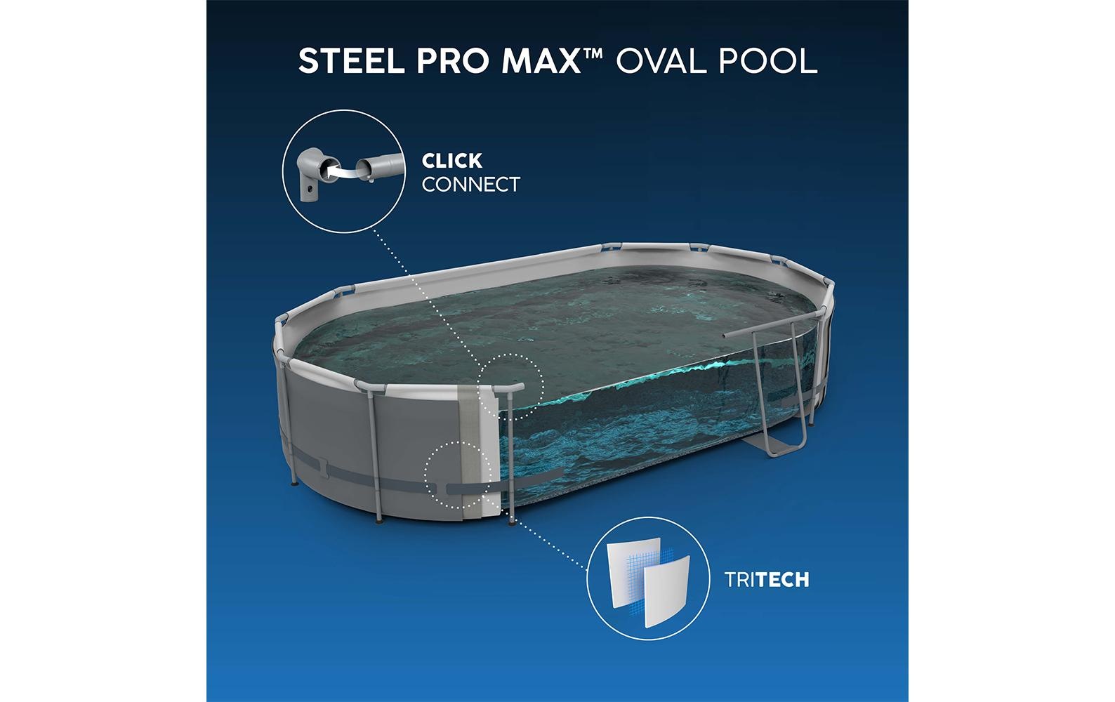 Bestway Piscine »Steel Pro Max 305 x 107 cm«