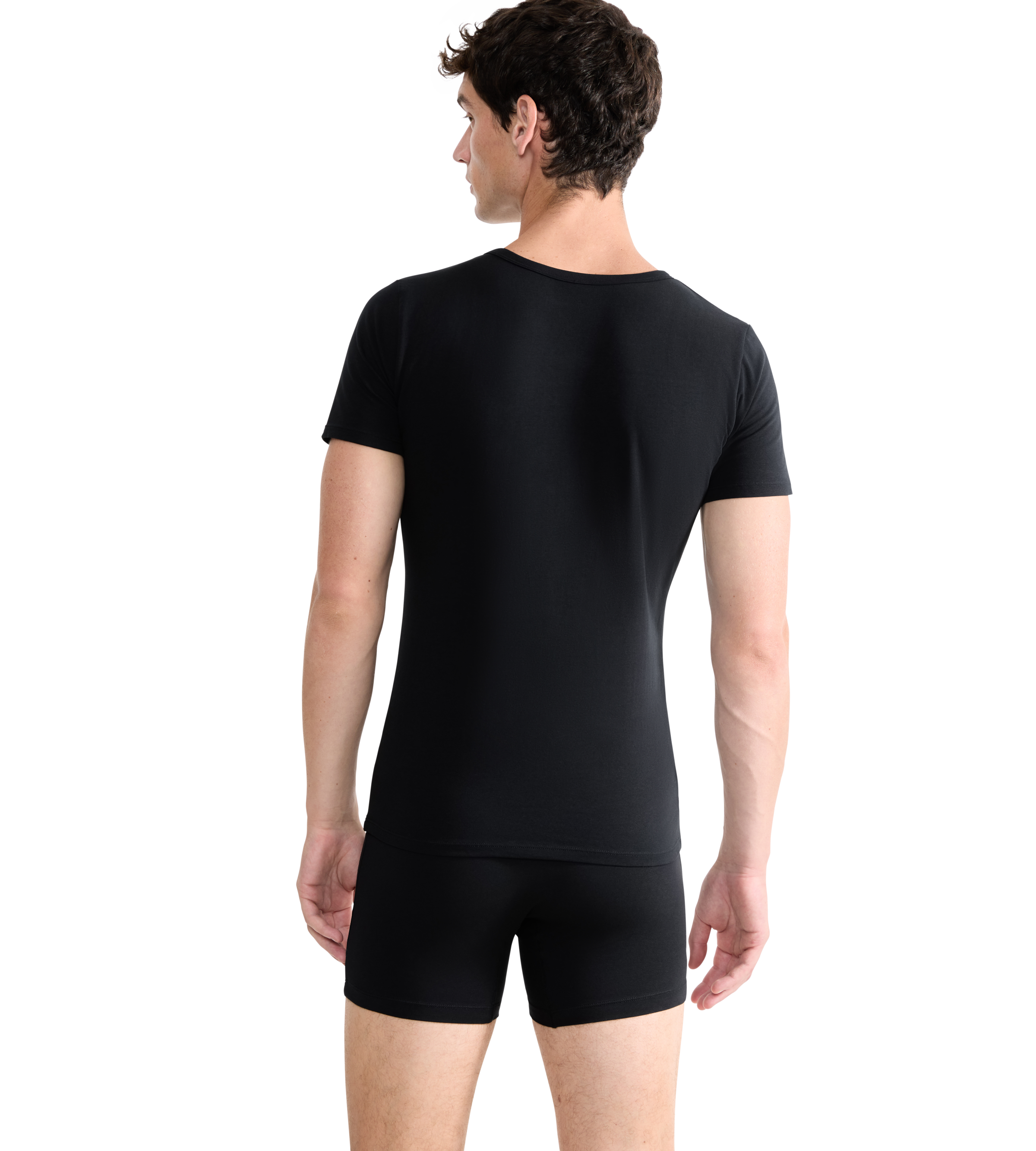 sloggi Unterhemd »Men GO ABC 2.0«, (2er Pack), Rundhals-Ausschnitt, Slim Fit, weich, elastisch, Baumwollmischung