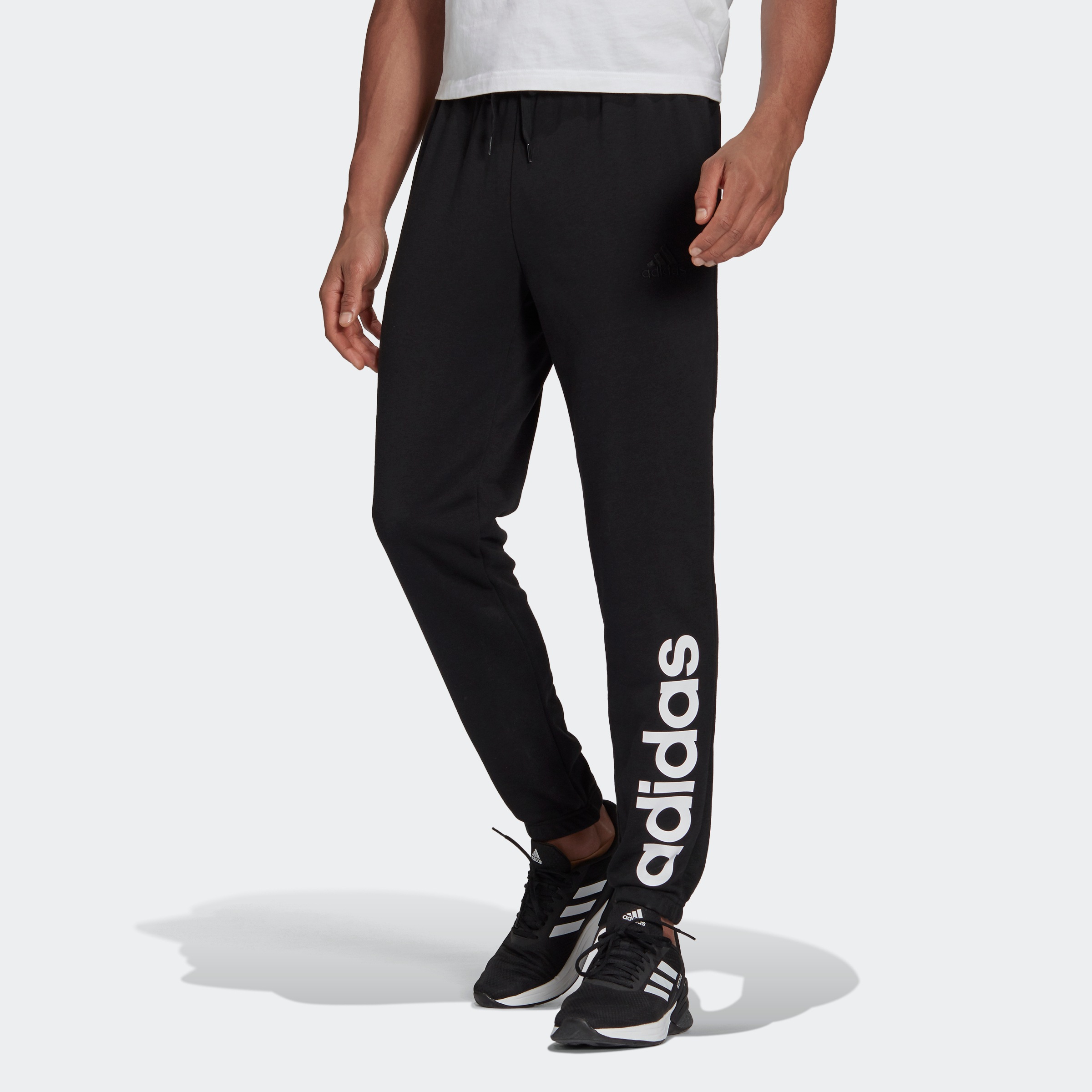 Image of adidas Performance Sporthose »ESSENTIALS FRENCH TERRY TAPERED ELASTIC CUFF LOGO HOSE« bei Ackermann Versand Schweiz