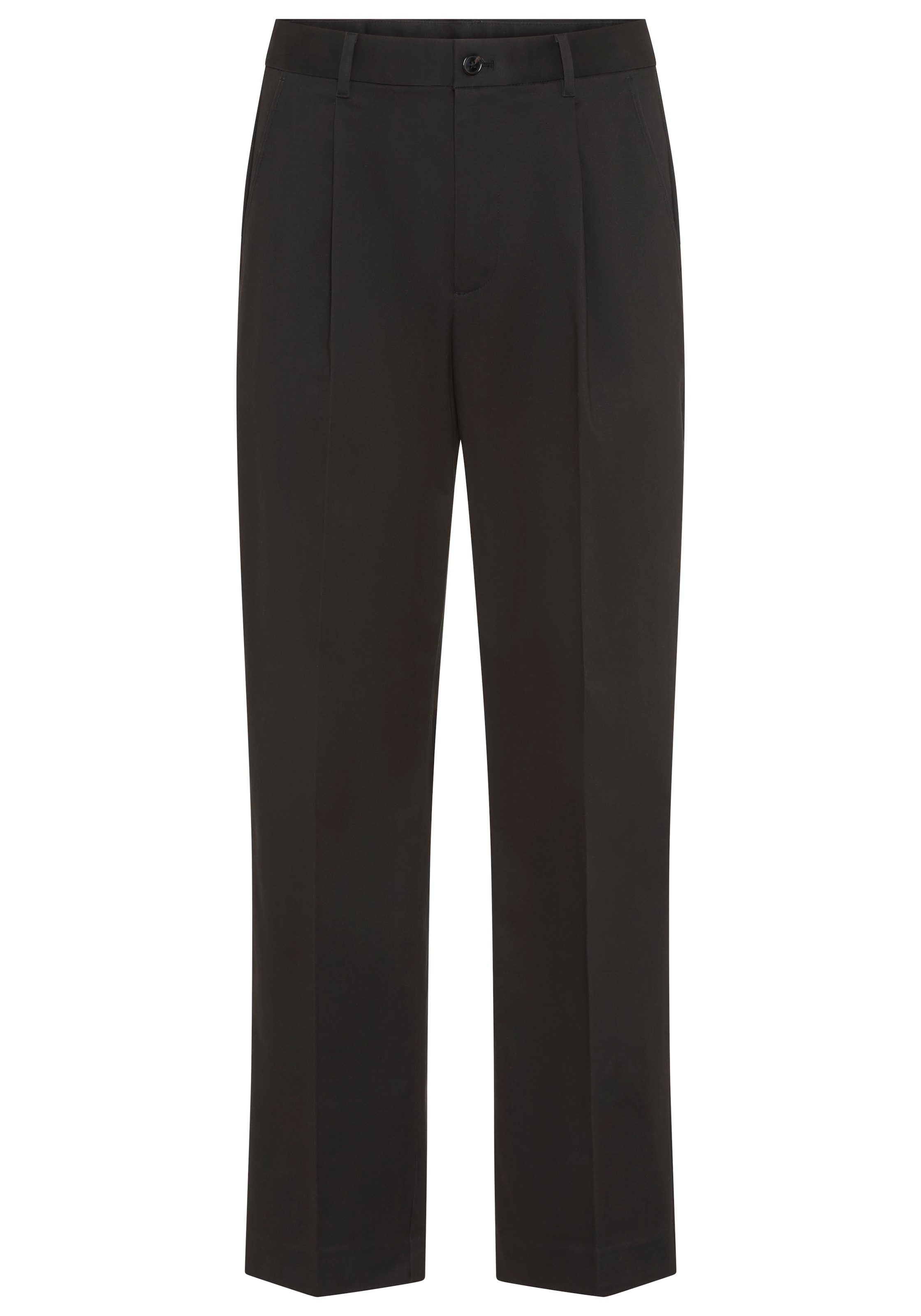 Calvin Klein Chinohose »STRAIGHT PLEATED SATEEN CHINO«  mit  Bundfalte, Straight Fit