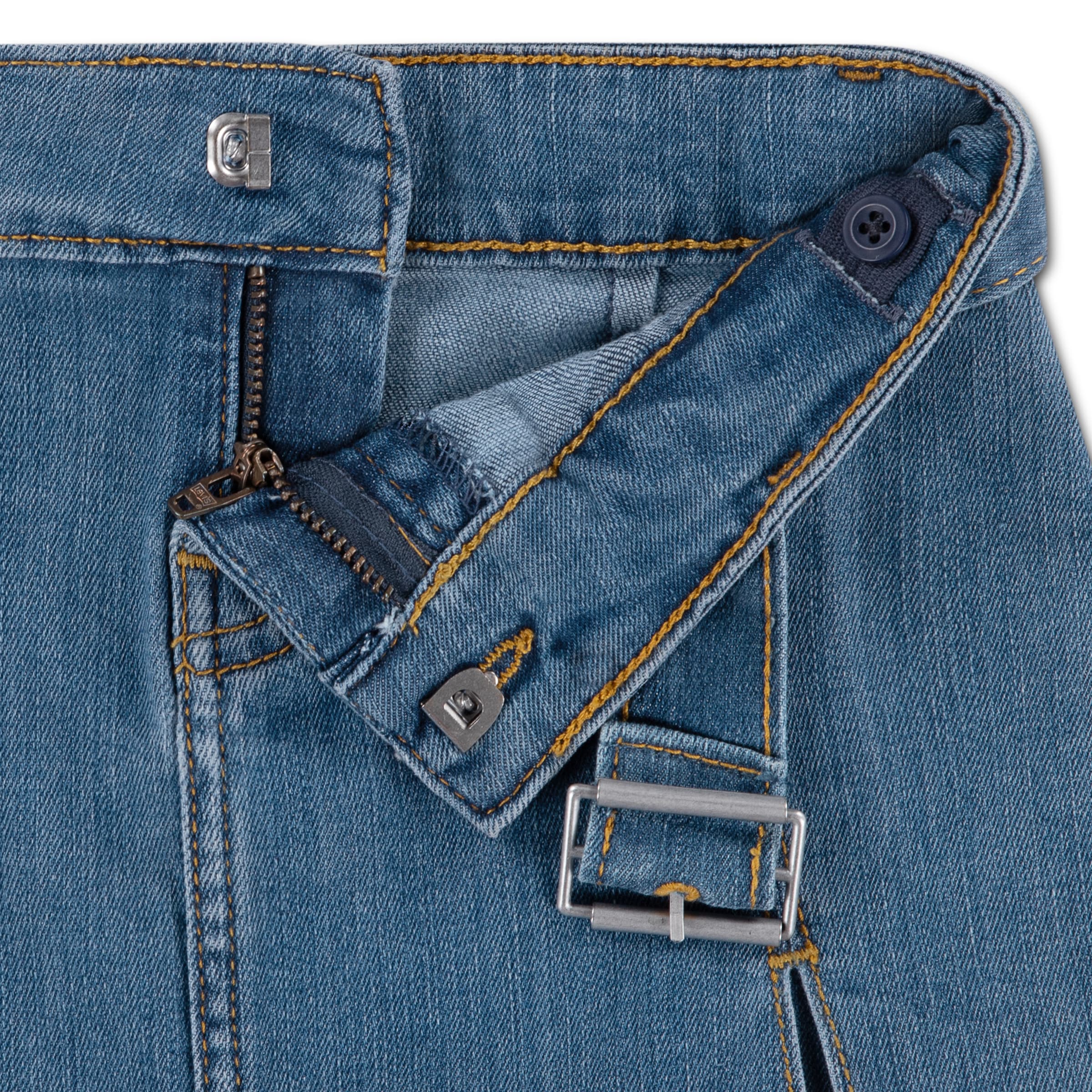 Levi's® Kids Skort »LVG PLEATED SKORT W BELT« short jupe en denim avec ceinture en jean / pour filles