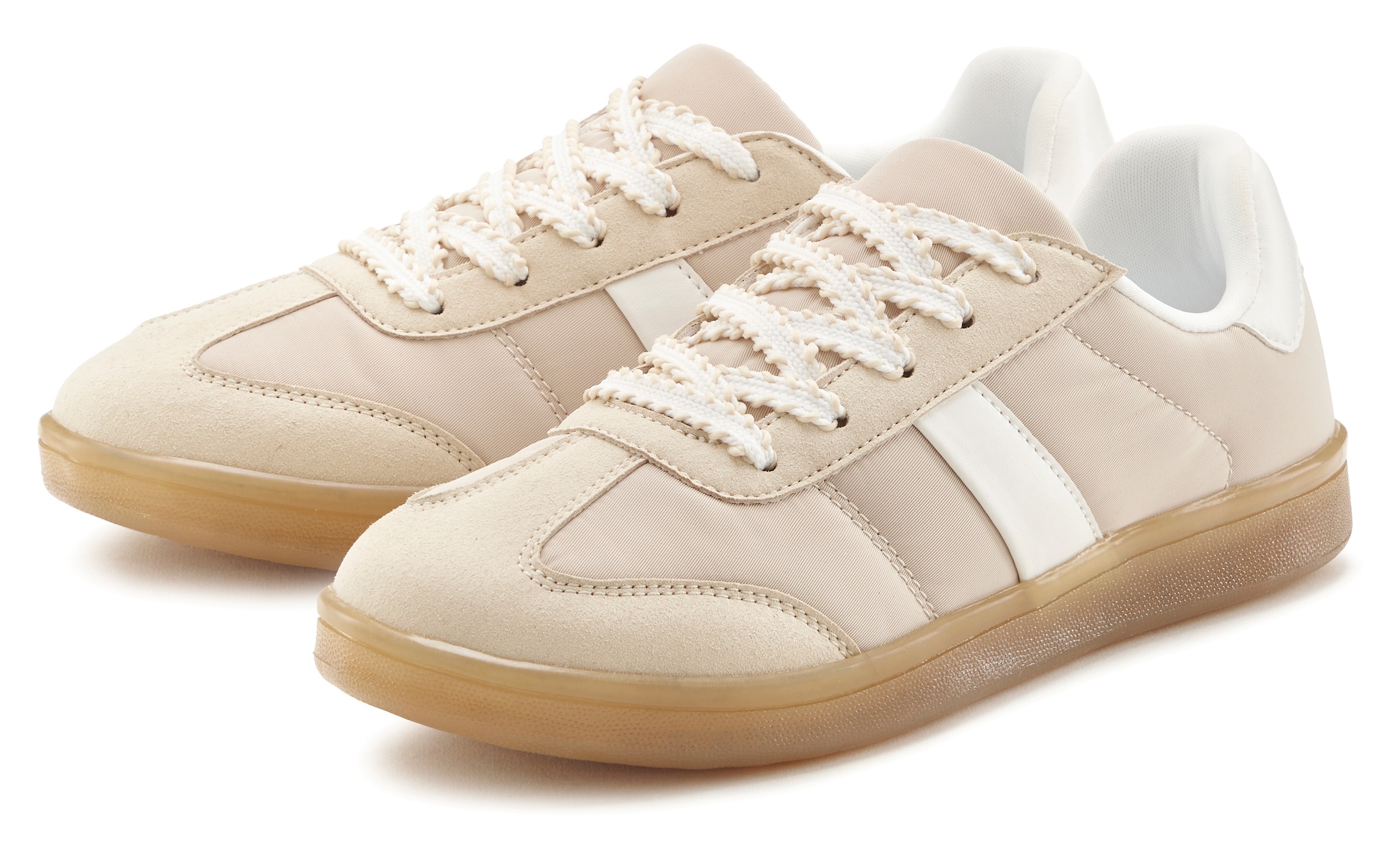 Image of LASCANA Sneaker "Schnürschuh, Halbschuh, Freizeitschuh" mit angesagter Sohle VEGAN
