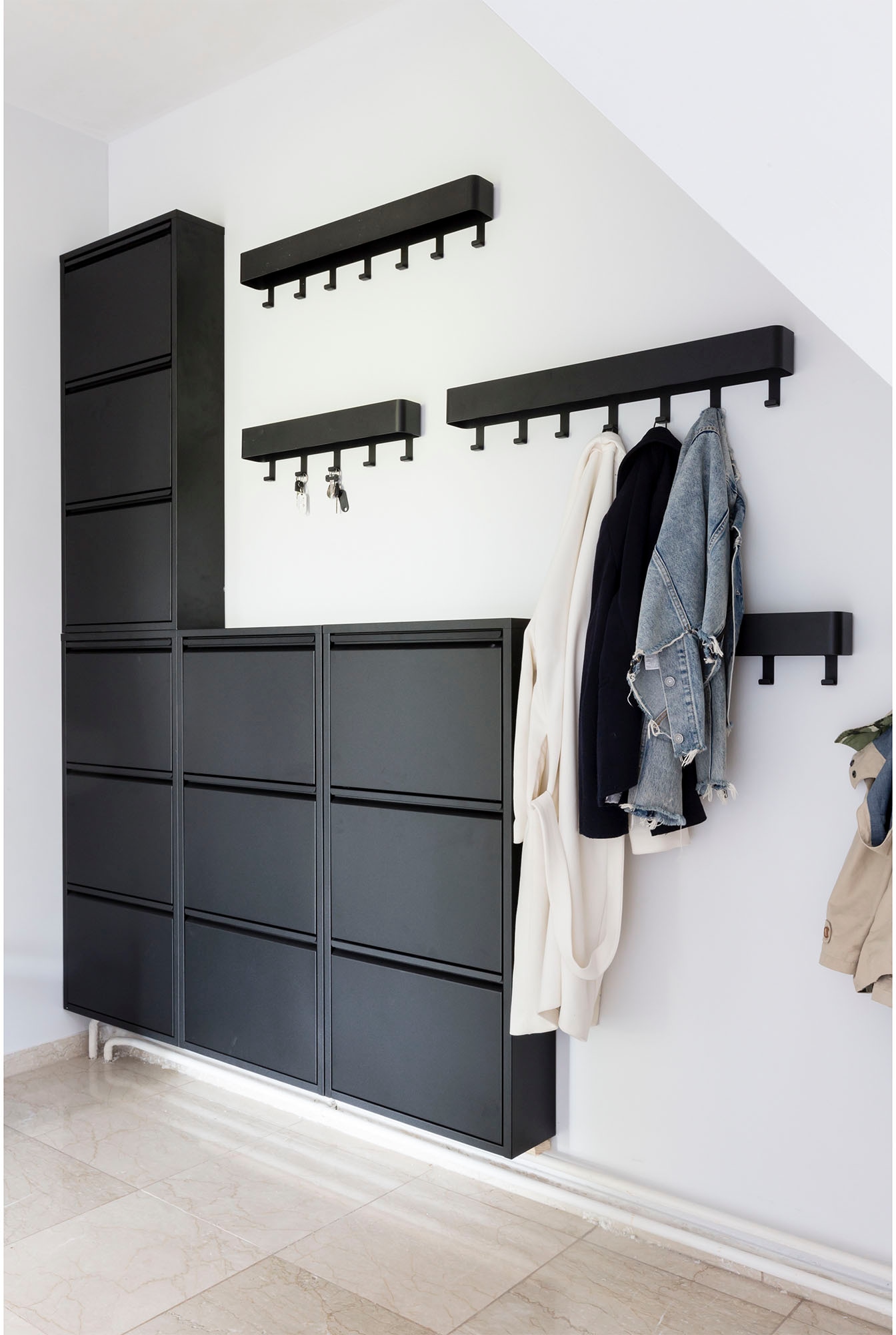 Spinder Design Armoire à chaussures »Billi Schuhklapper« métal, largeur 50 cm
