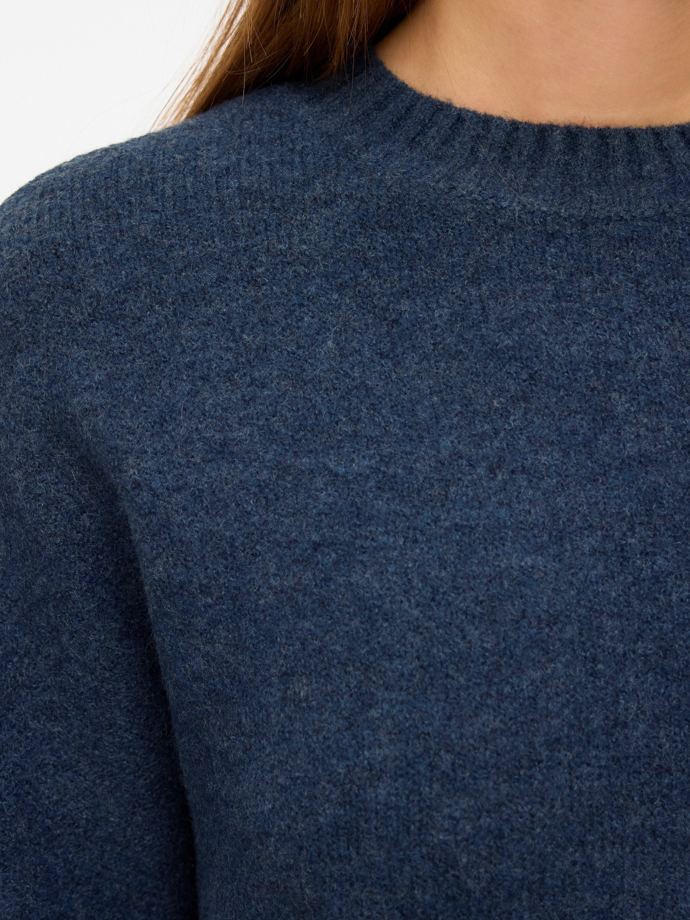 Vero Moda Strickpullover »VMBOOM LS O-NECK PULLOVER GA NOOS«