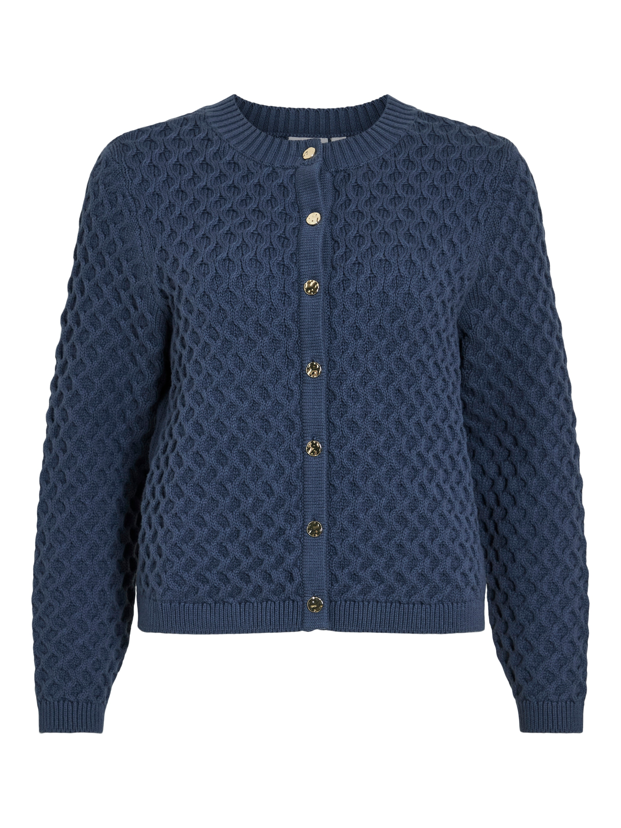 Vila Veste en tricot »VIKALI L/S O-NECK KNIT BUTTON CARDIGAN«