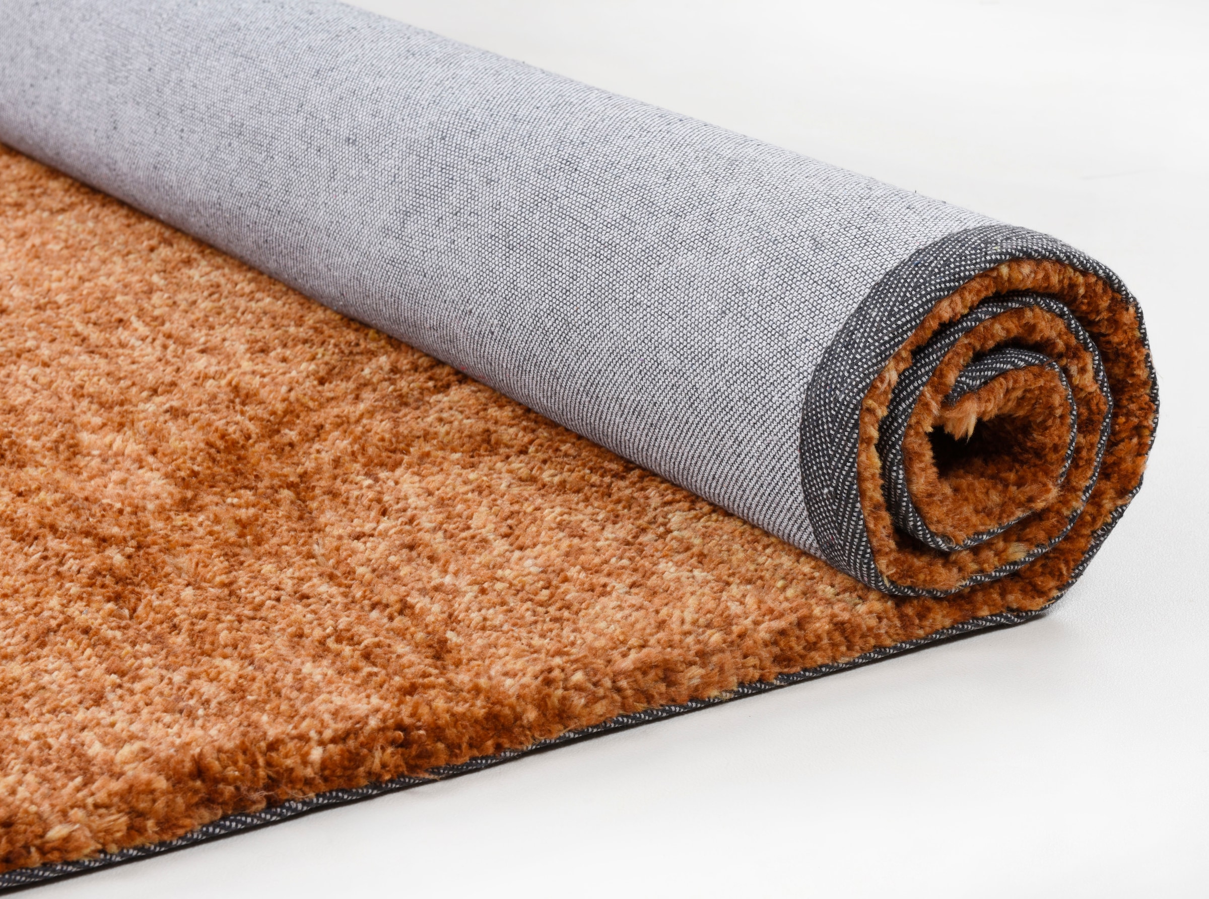 Gino Falcone Tapis »Roberto Uni« Rectangulaire 20 mm Höhe meliert, besonders weich durch Microfaser