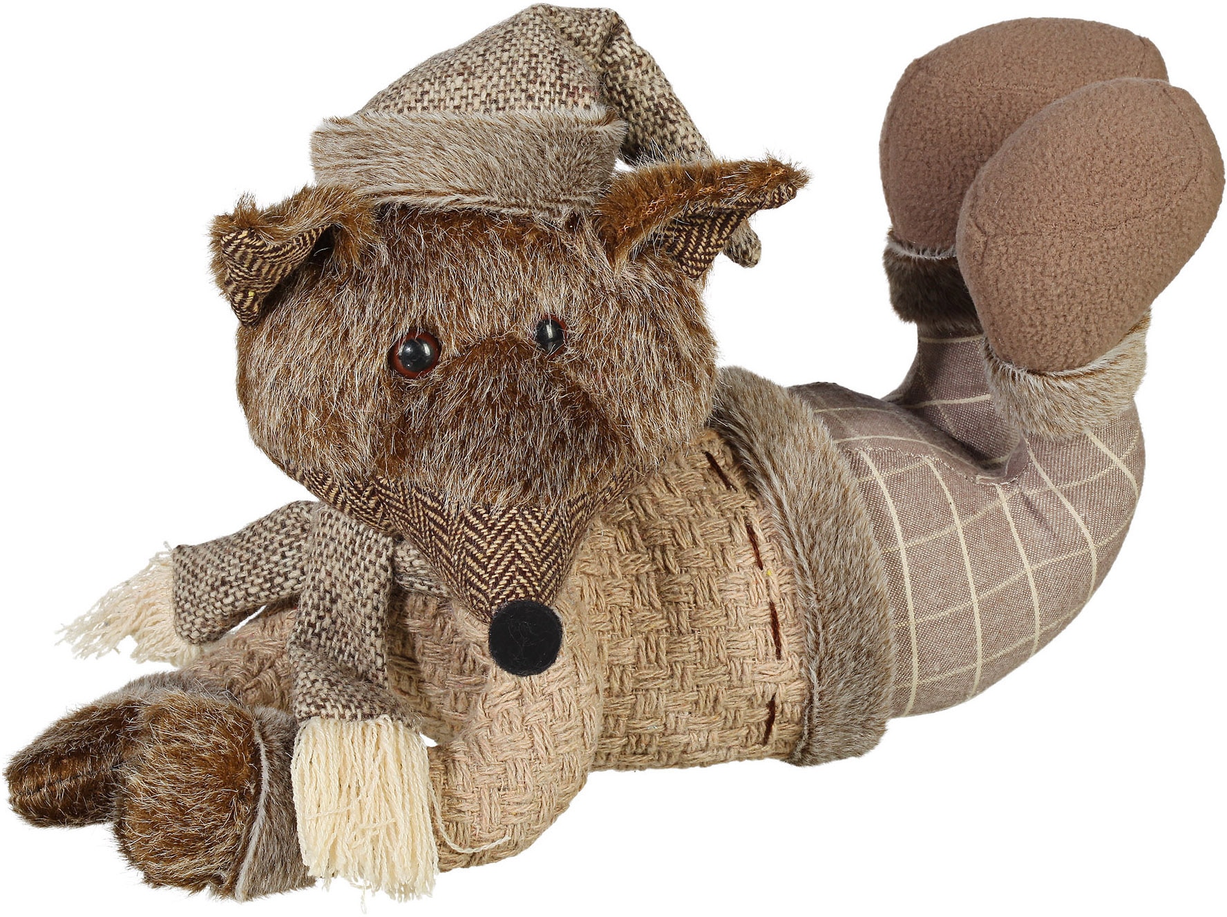 Image of Creativ deco Tierfigur "Fuchs, Weihnachtsdeko"