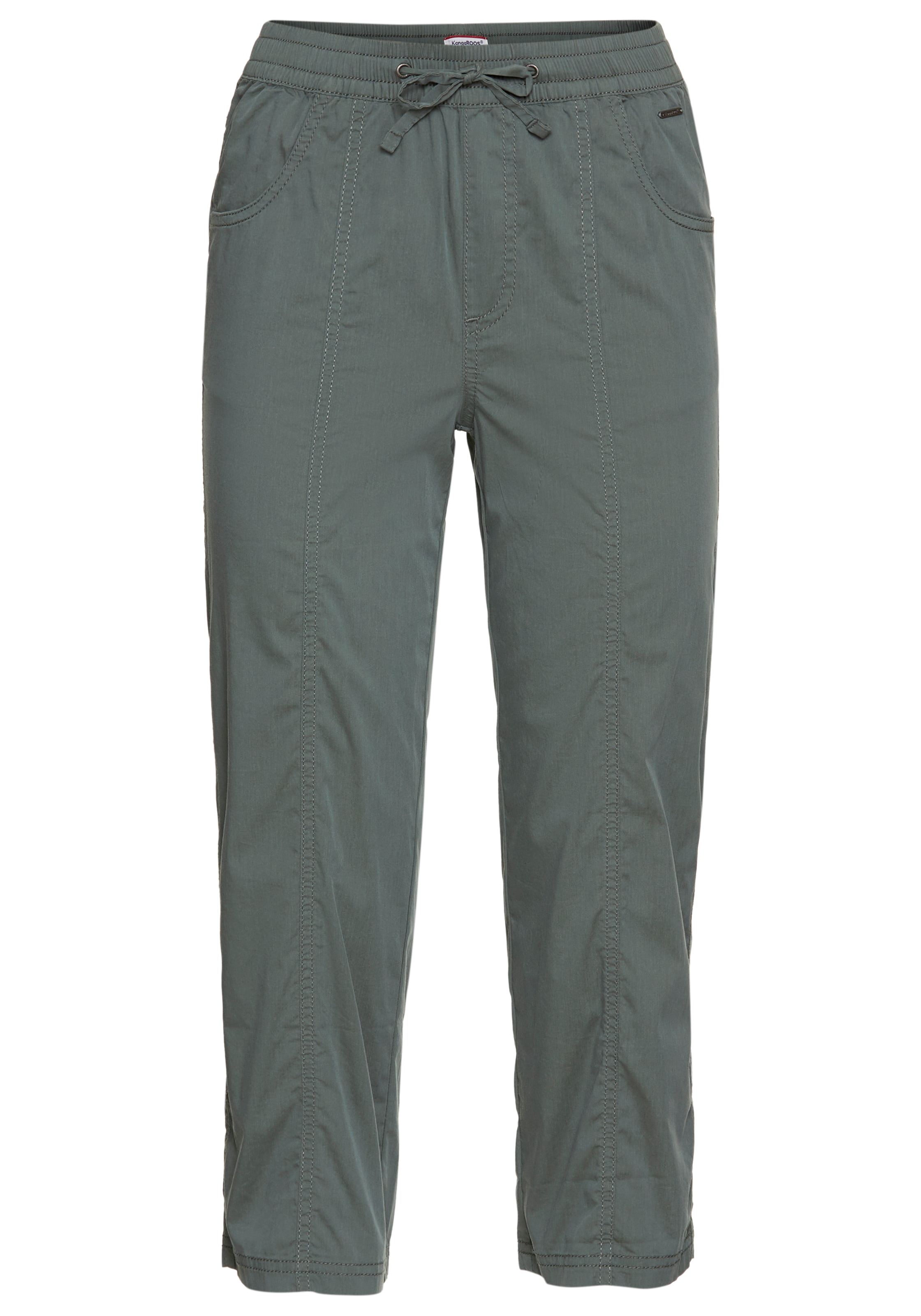 KangaROOS 3/4-Hose, sportliche Capri mit elastischem Bund