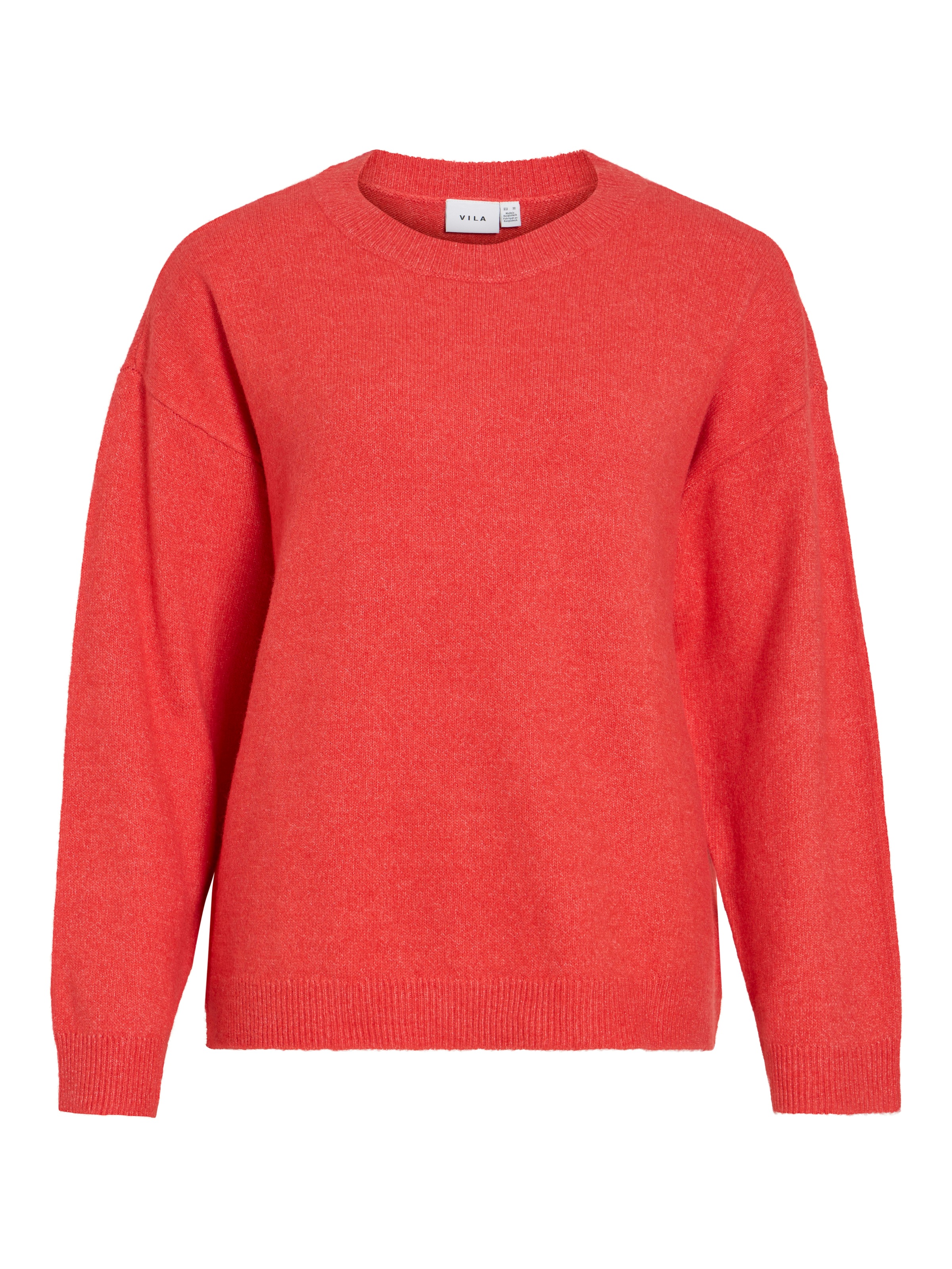 Vila Pull en tricot »VILIGA L/S O-NECK KNIT TOP - NOOS«