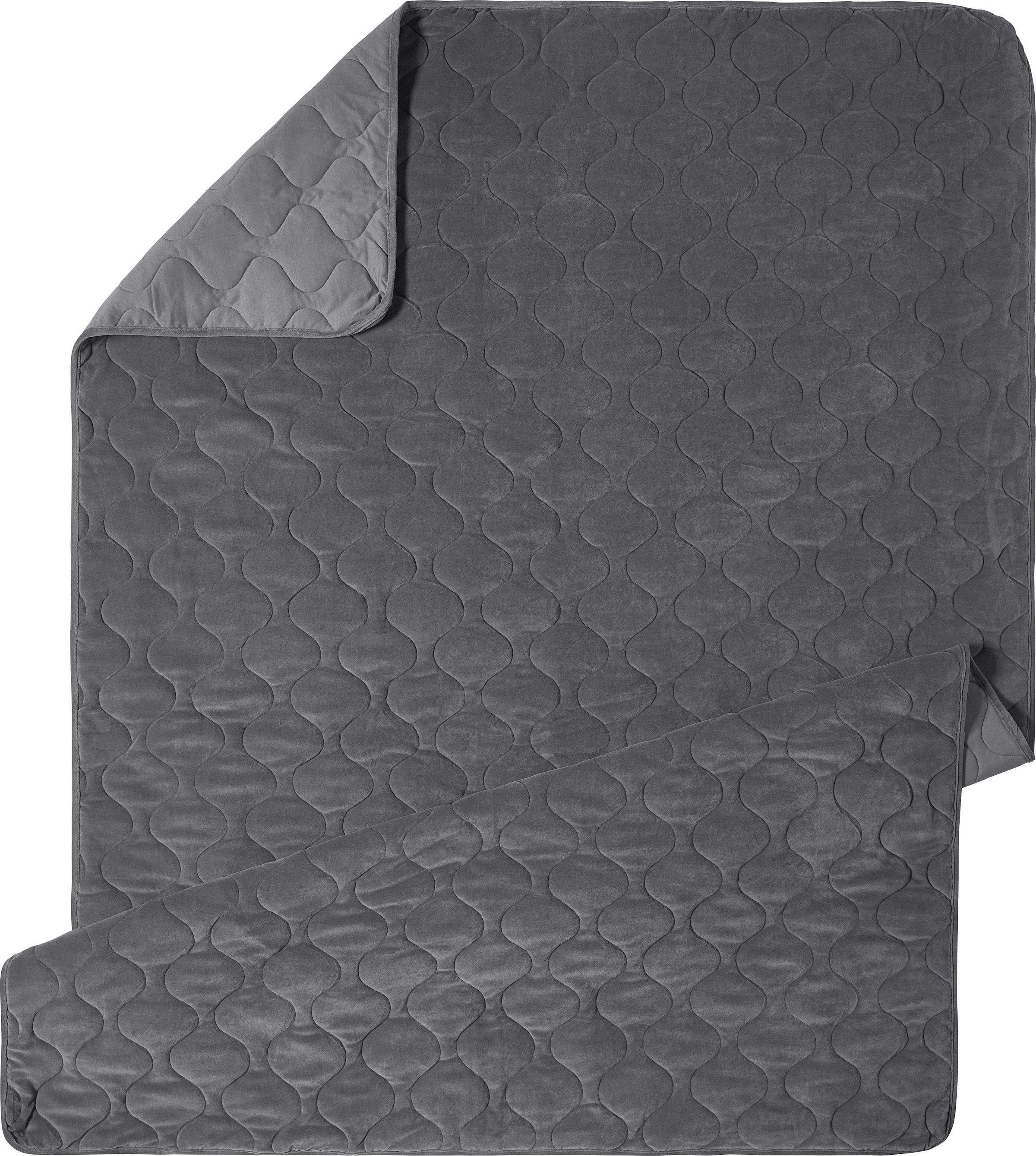 Image of Kneer Wohndecke »Nicky-Velours«, auch als Tagesdecke geeignet, Kuscheldecke bei Ackermann Versand Schweiz