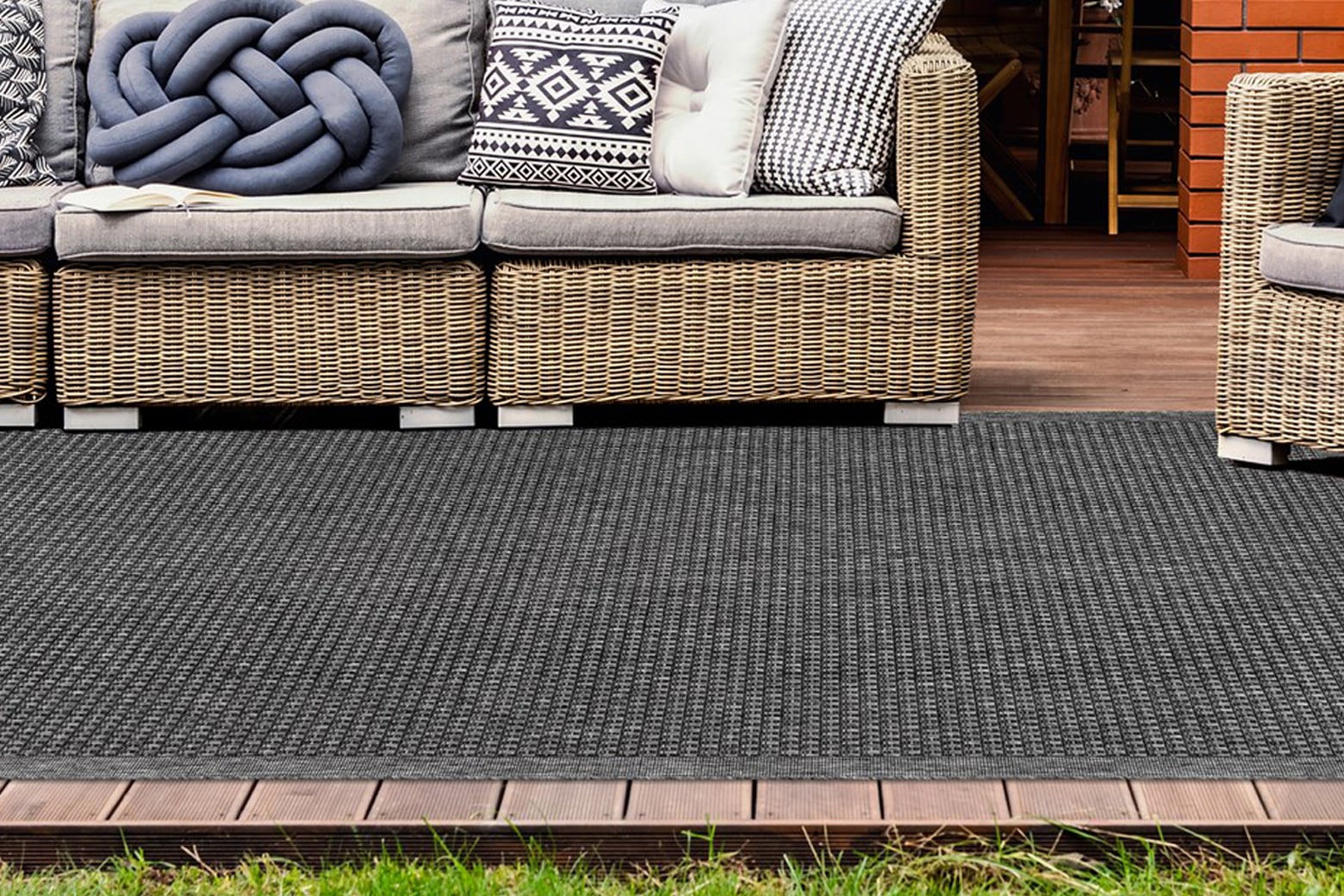 Image of calo-deluxe Teppich "Perugia 1060" rechteckig 7 mm Höhe In- und Outdoor geeignet, Wohnzimmer