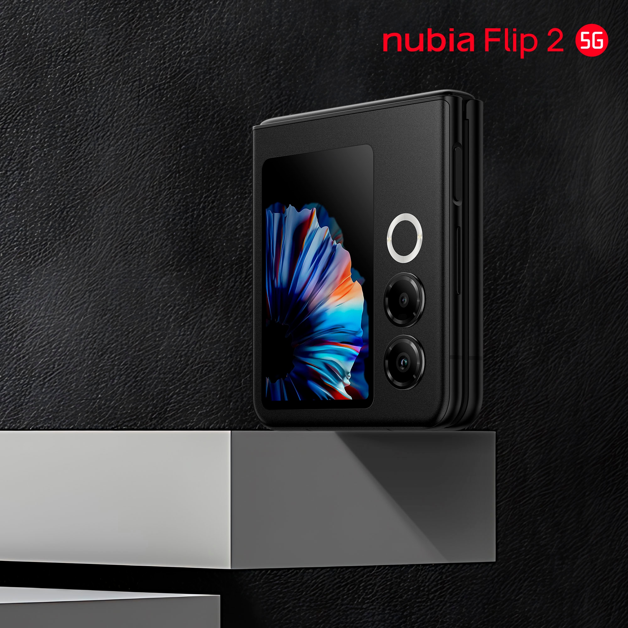 Nubia Smartphone »Flip 2« night black