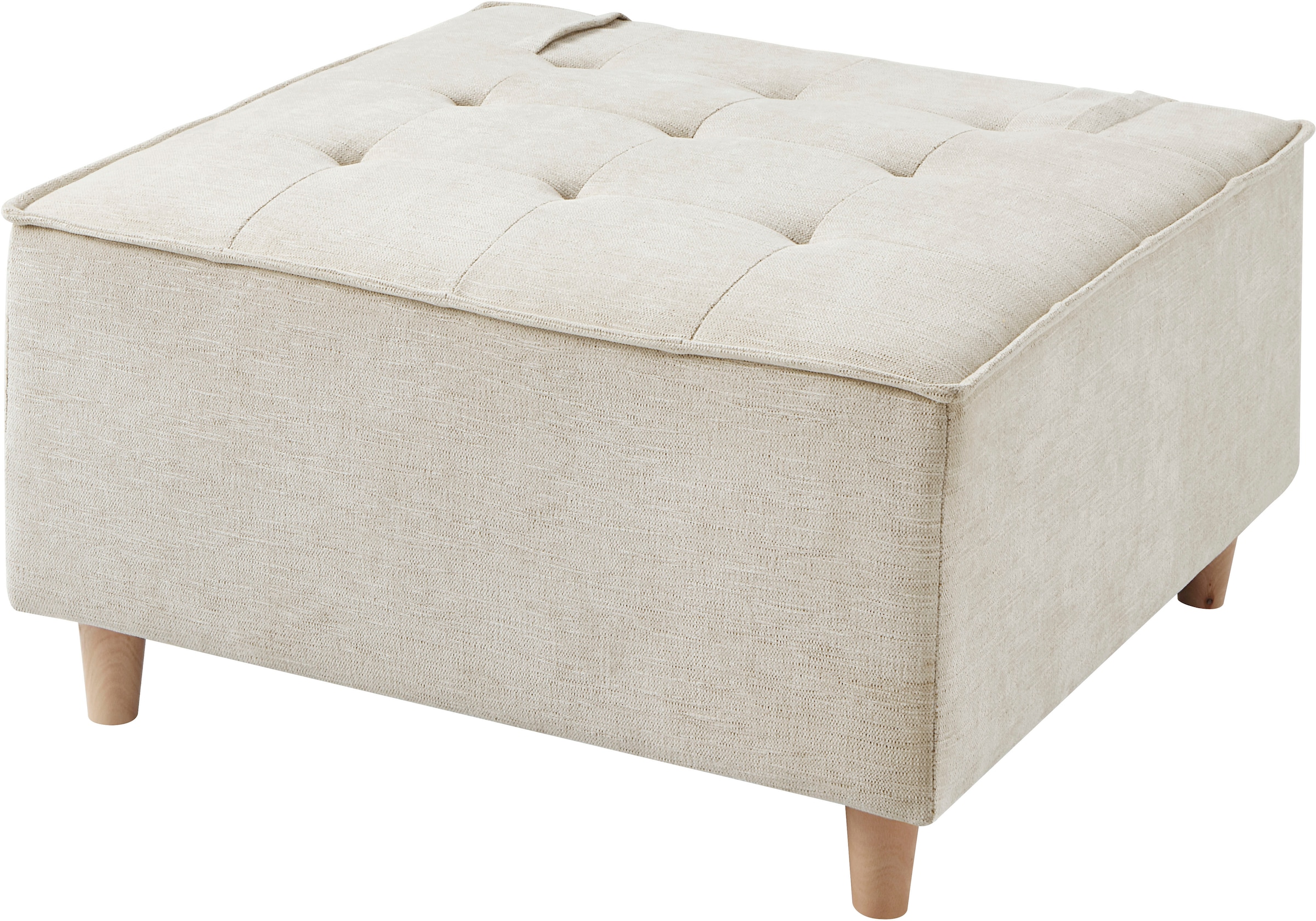 RAUM.ID Sessel »Flexid«, (1 St.), modular erweiterbar zum Sofa, inkl. Rückenkissen, Chenille-Bezug