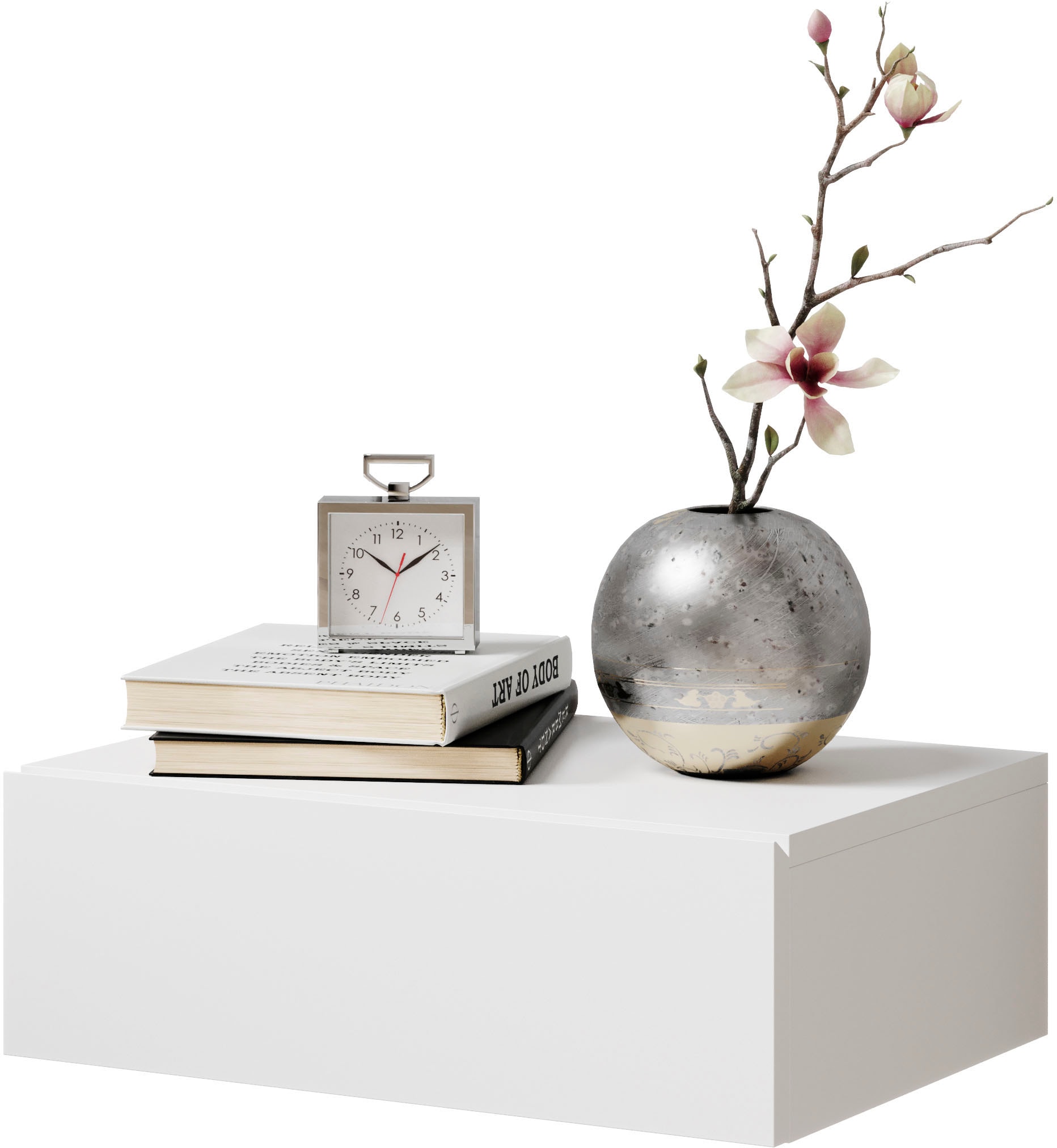 Schlafkontor Table de nuit »Tajo« mit Schublade, Nachtkonsole für Wandmontage