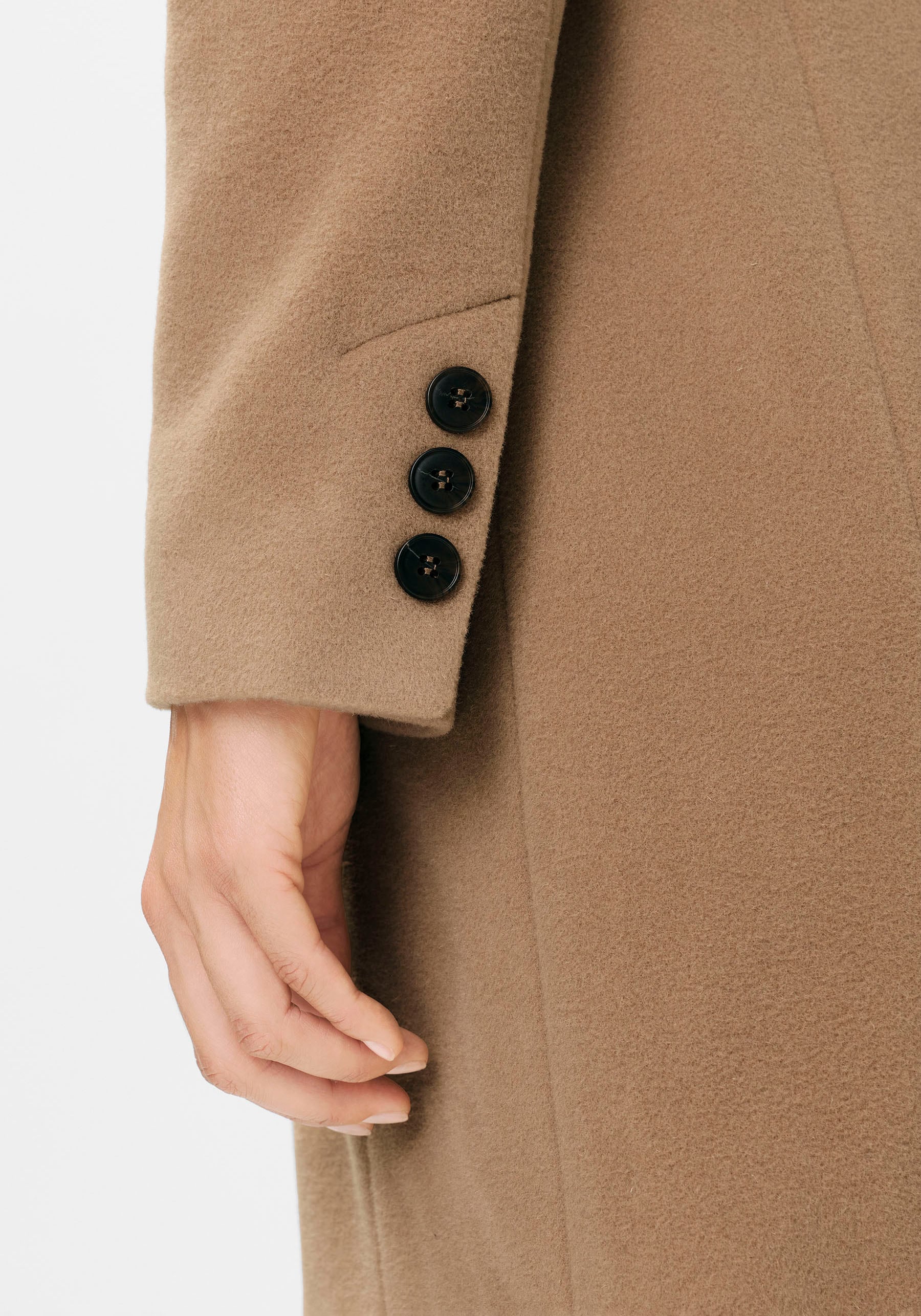 Fuchs Schmitt Manteau en laine »Wollkurzmantel« mit Reverskragen