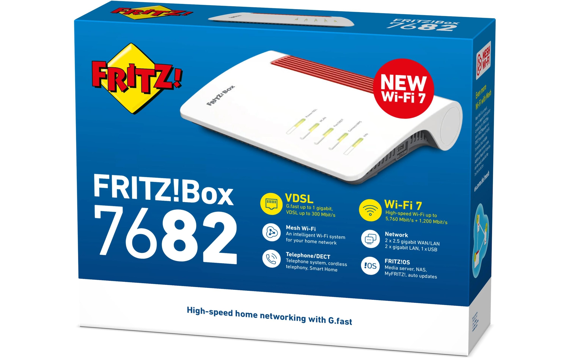   WLAN-Router »FRITZ! Dual-Band WiFi Router FRITZ!Box 7682 G.Fast«