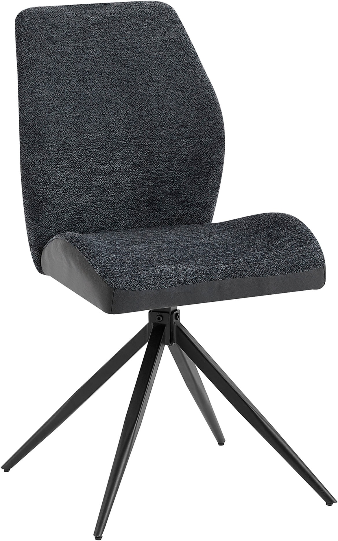 byLIVING Esszimmerstuhl »Snap 2er-Set«, (Set), 2 St., Boucle-Microfaser VINTAGE, mit 360 Grad Drehfunktion, Vintage Mikrofaser und Boucle Stoff