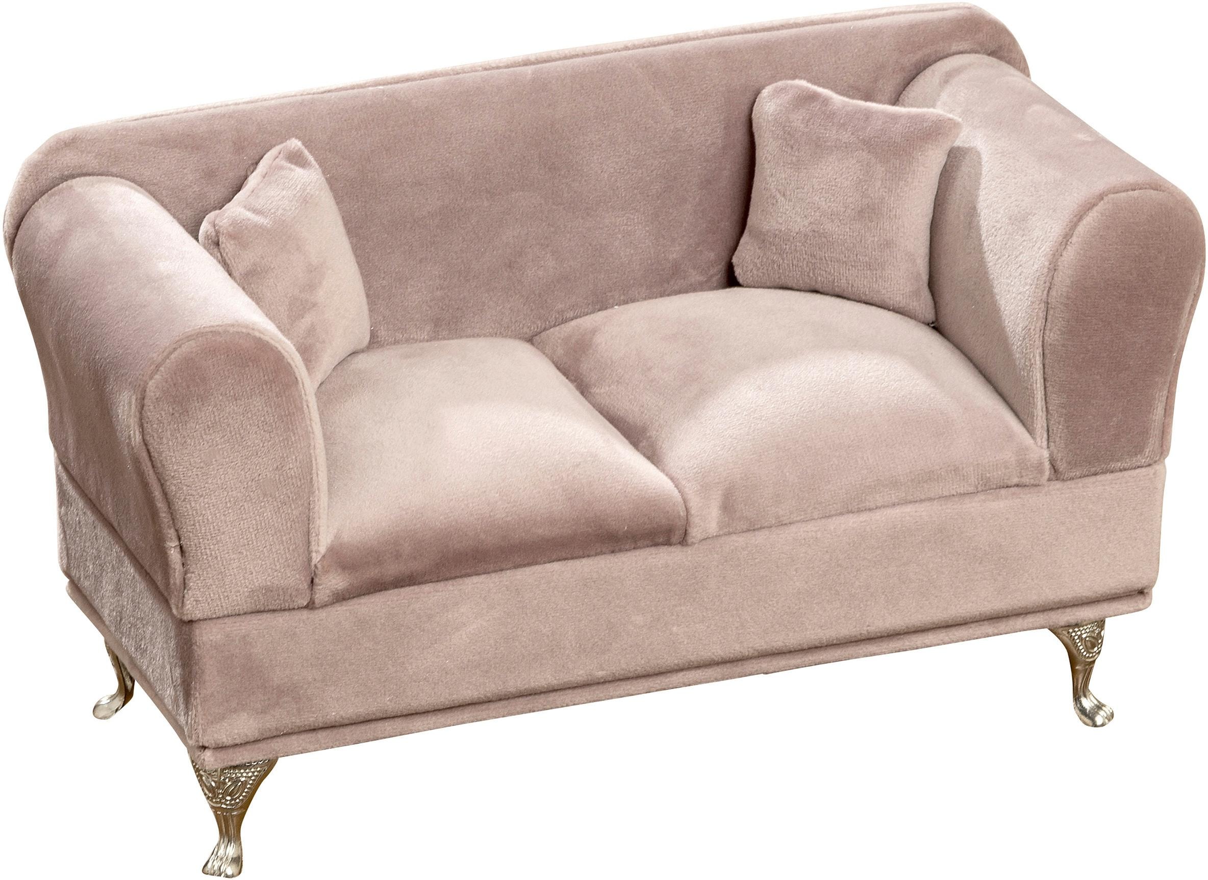 Image of Home affaire Schmuckkasten "Deko Sofa mit samtigen Bezug, 24x10x13,5cm" Aufbewahrung für Schmuck und Kleinigkeiten